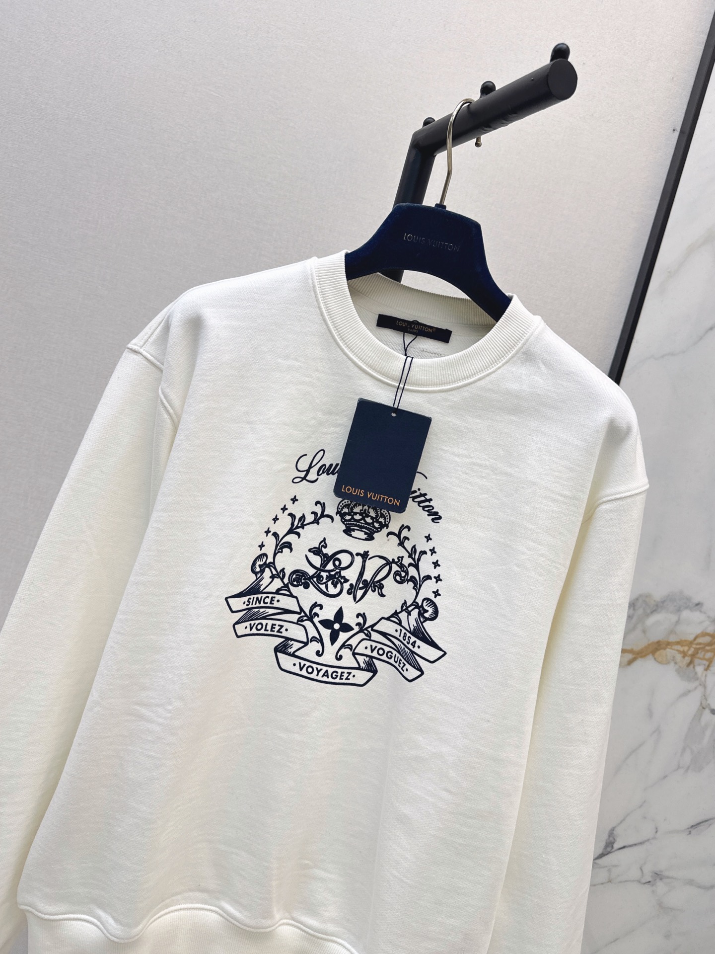 Loui 26fw print sweatshirt