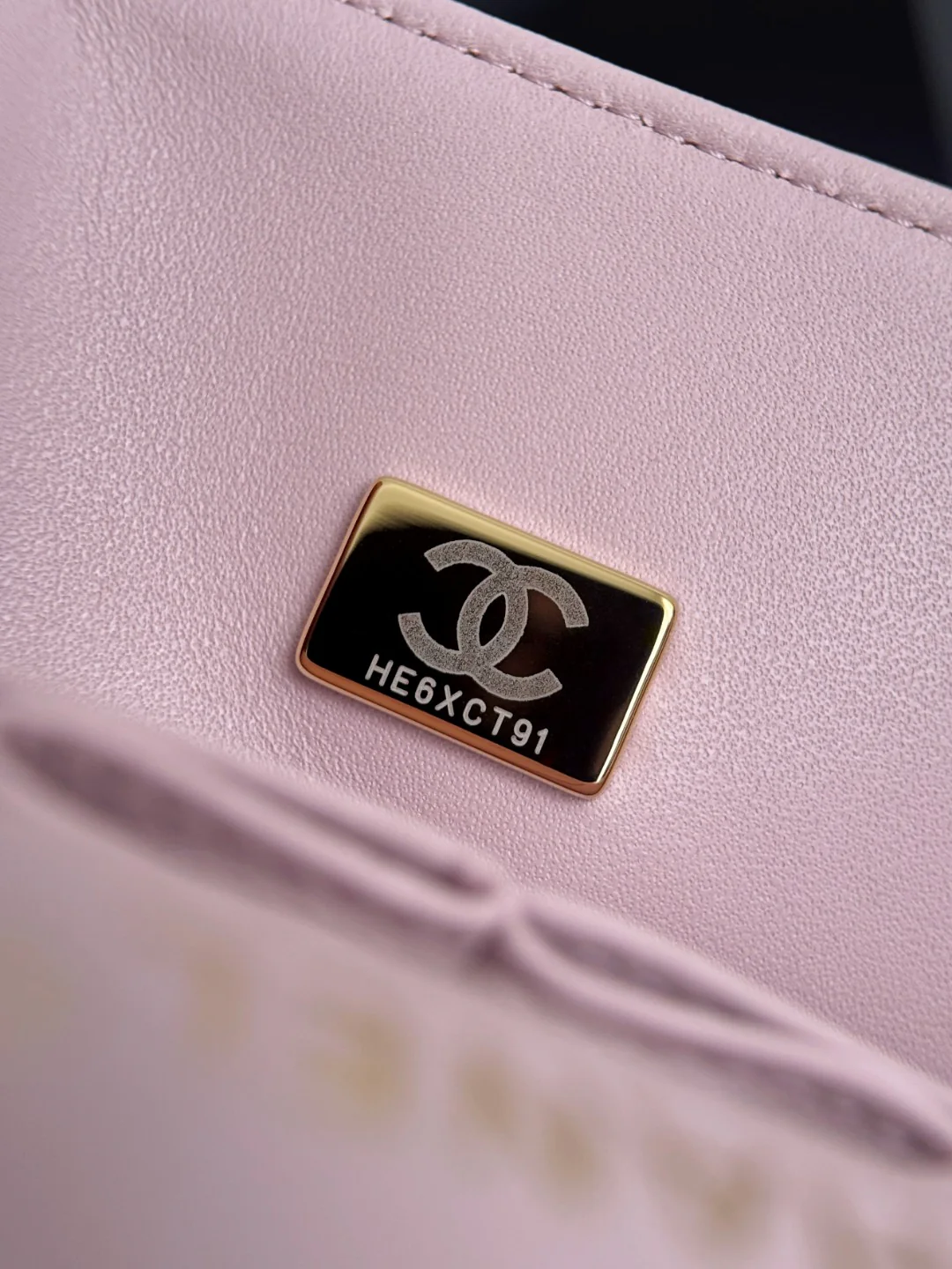 Chan cf25 chain shoulder bag