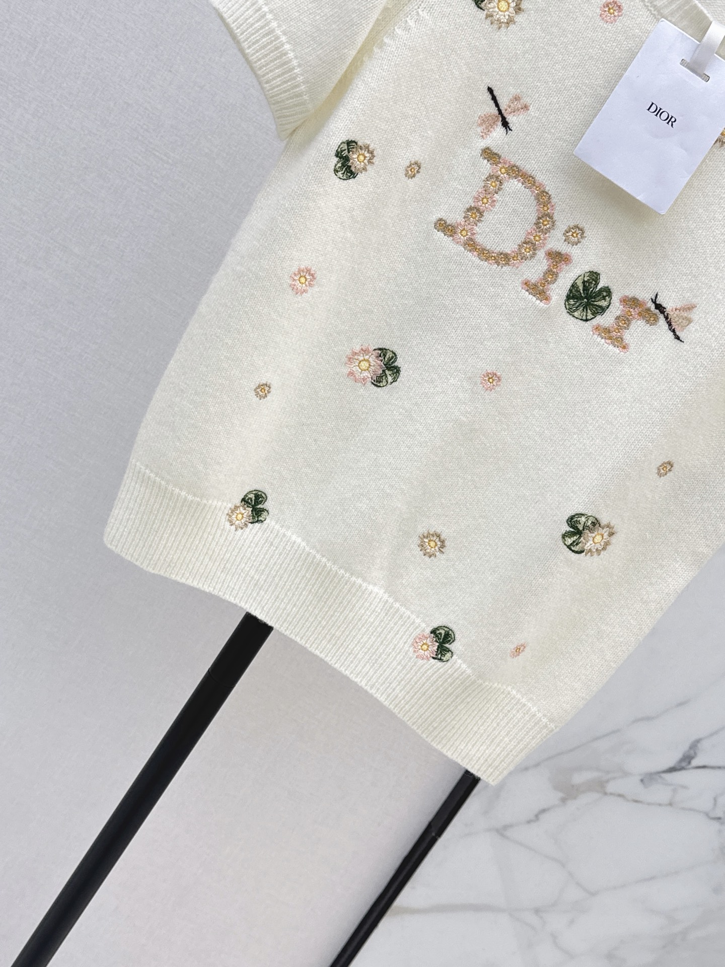 CD 26fw embroidery knitwear