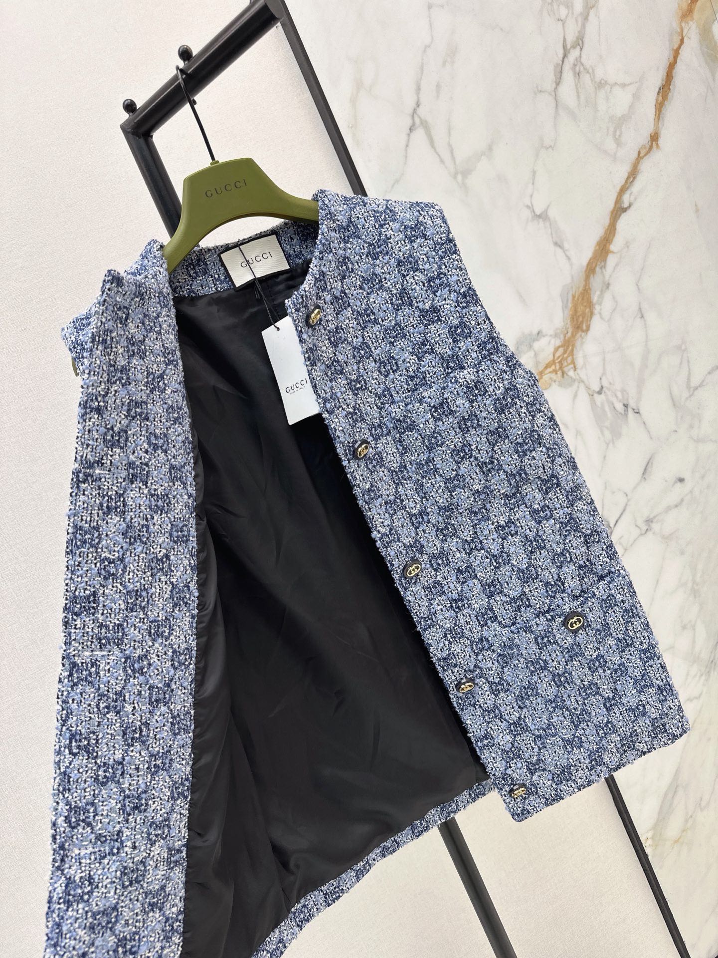 Guc 26fw tweed vest