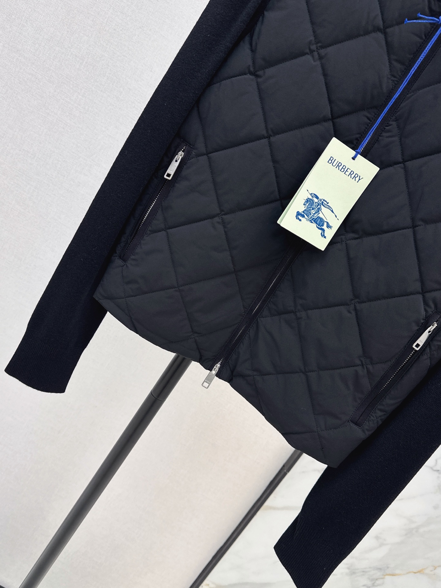 Bur 26fw knit contract down jacket