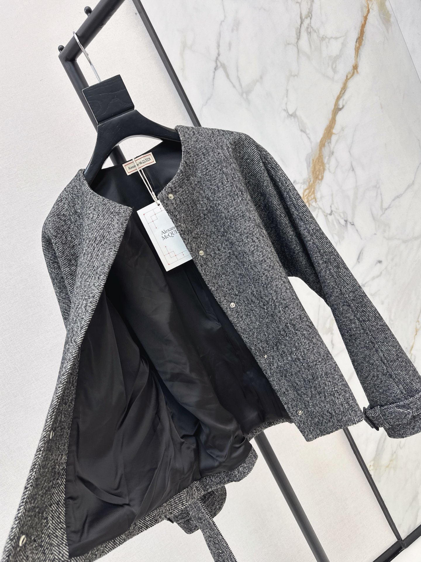 Alex 26fw belted jacket
