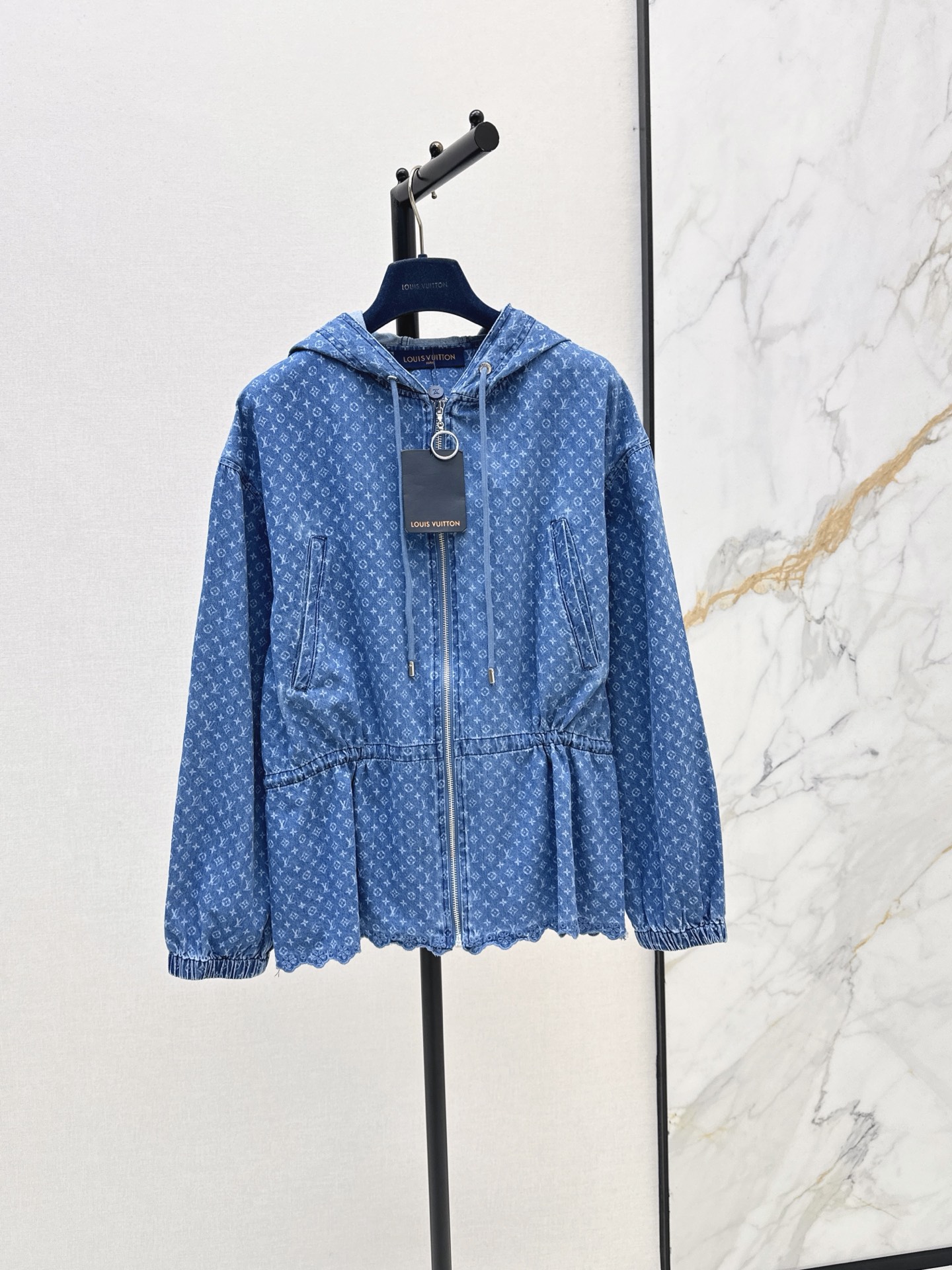 Loui 26ss hooded denim jacket