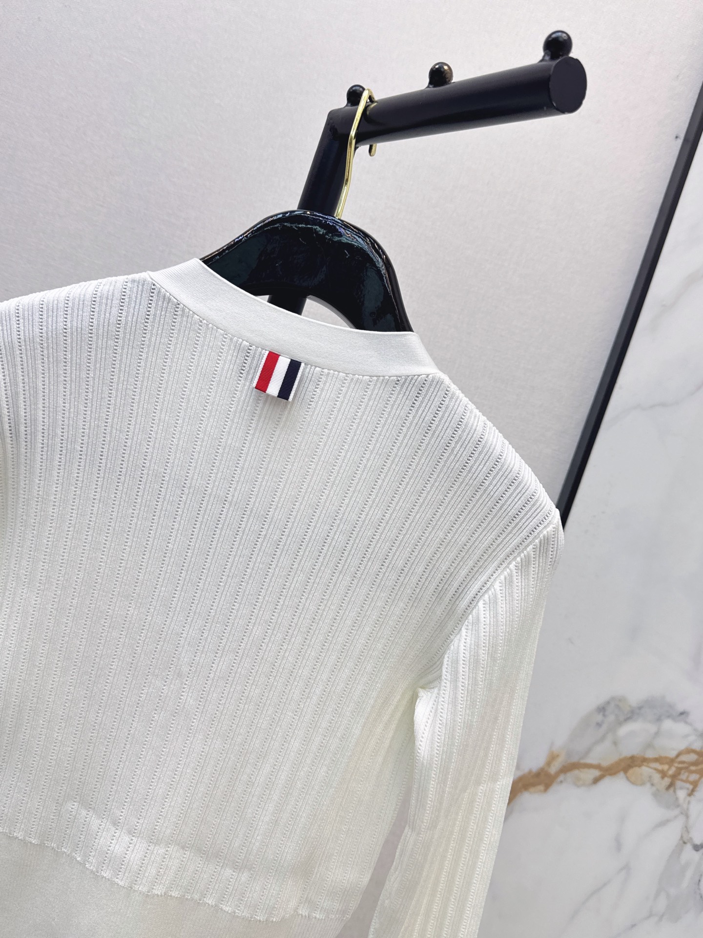 Thom 26fw cropped cardigan