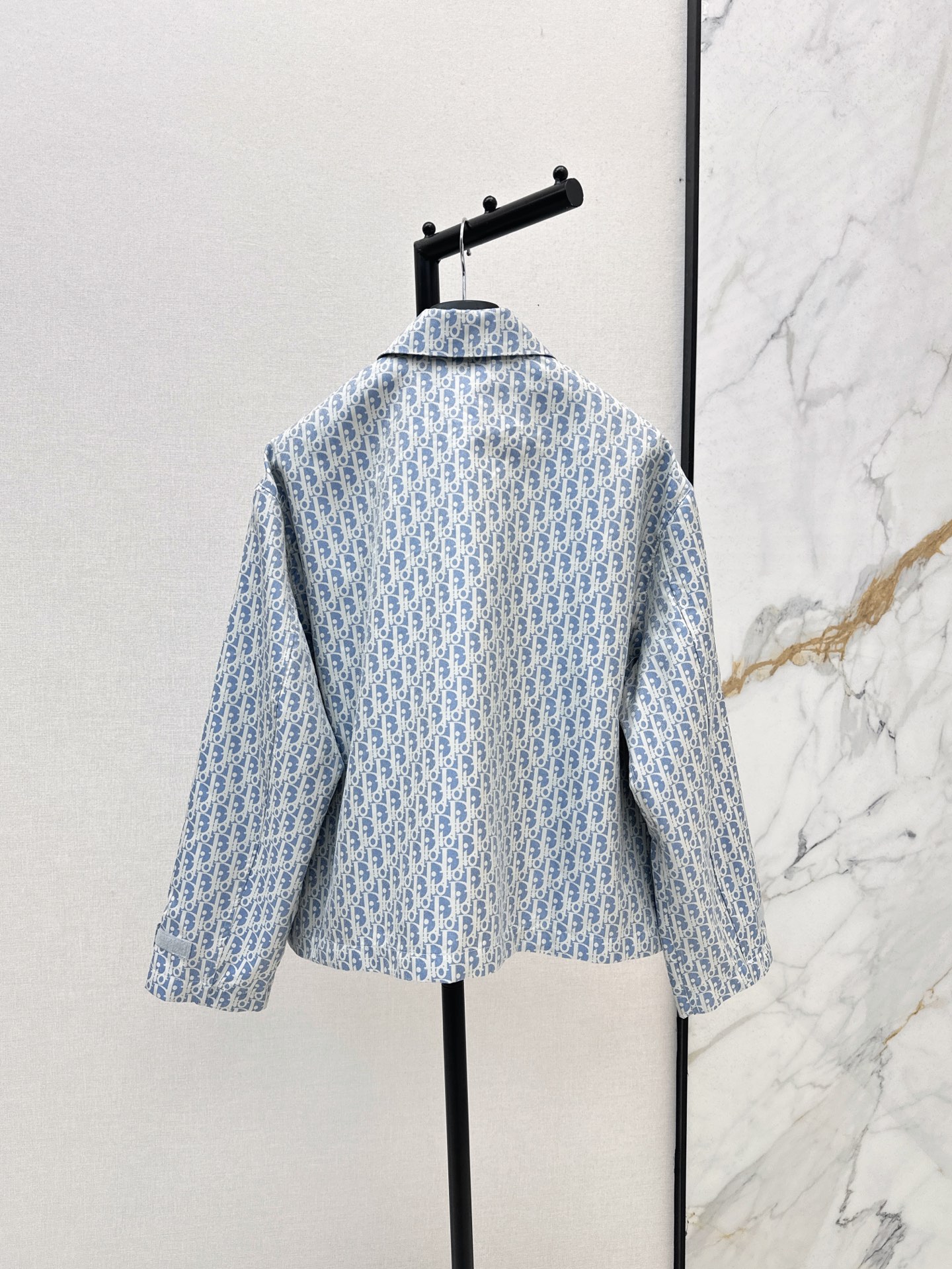 CD 26fw jacquard zipper jacket
