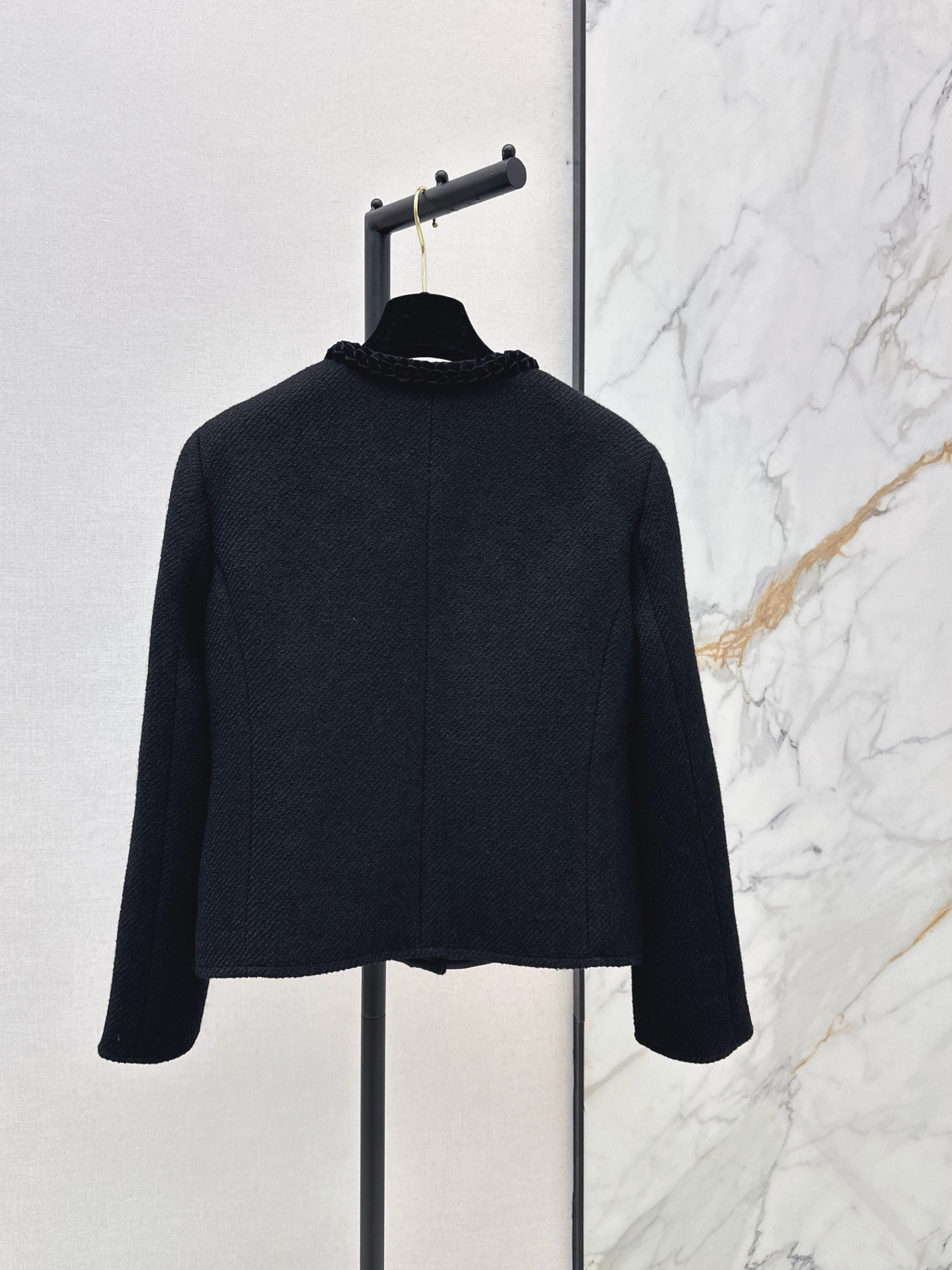 Chan 26fw bow woven jacket