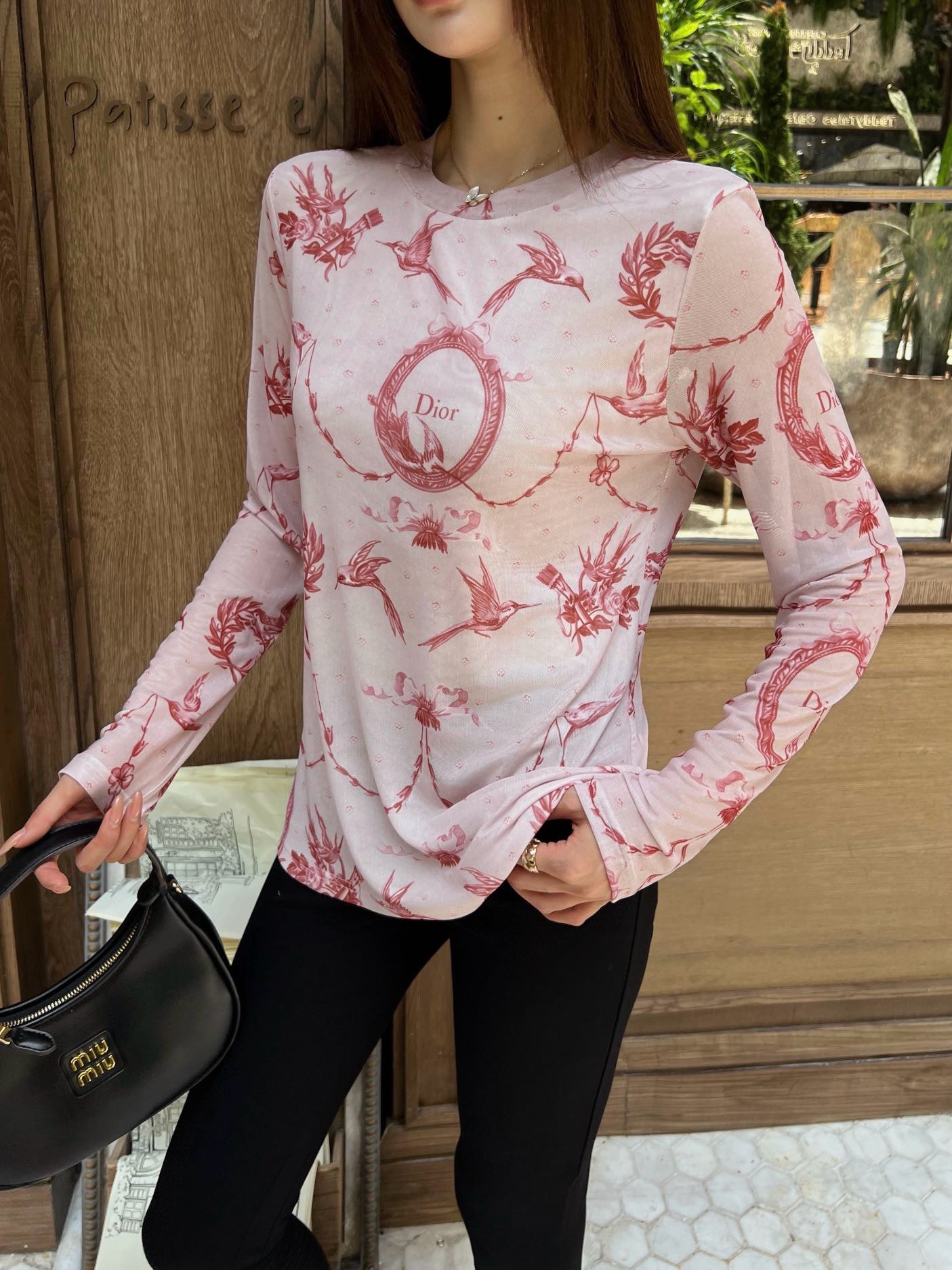 CD 26fw print basic tee