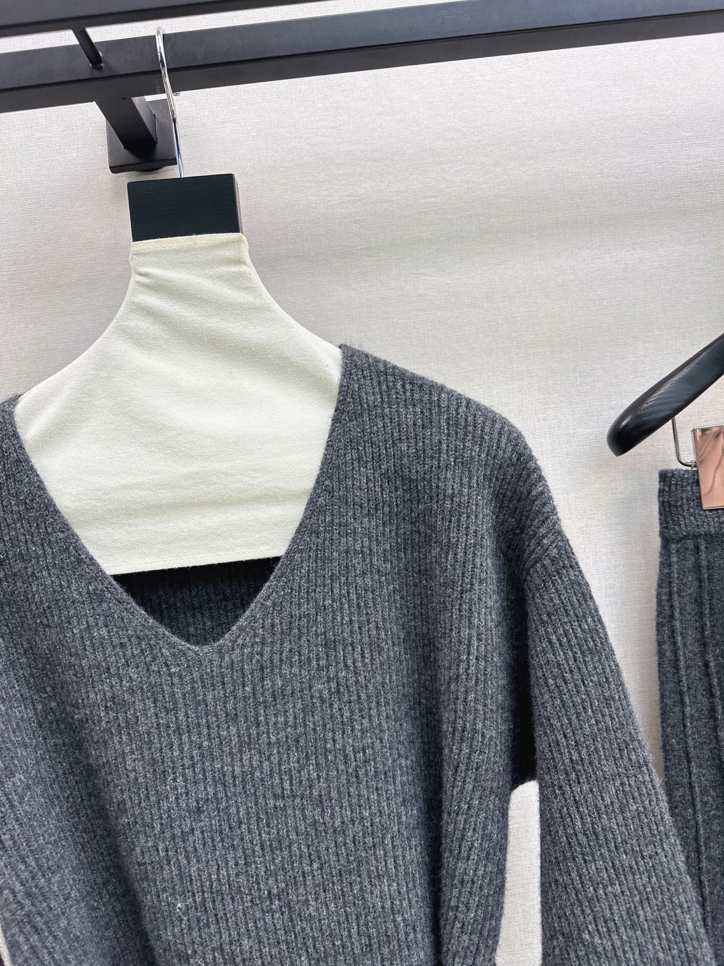 Brun 26fw wool sweater pants sets
