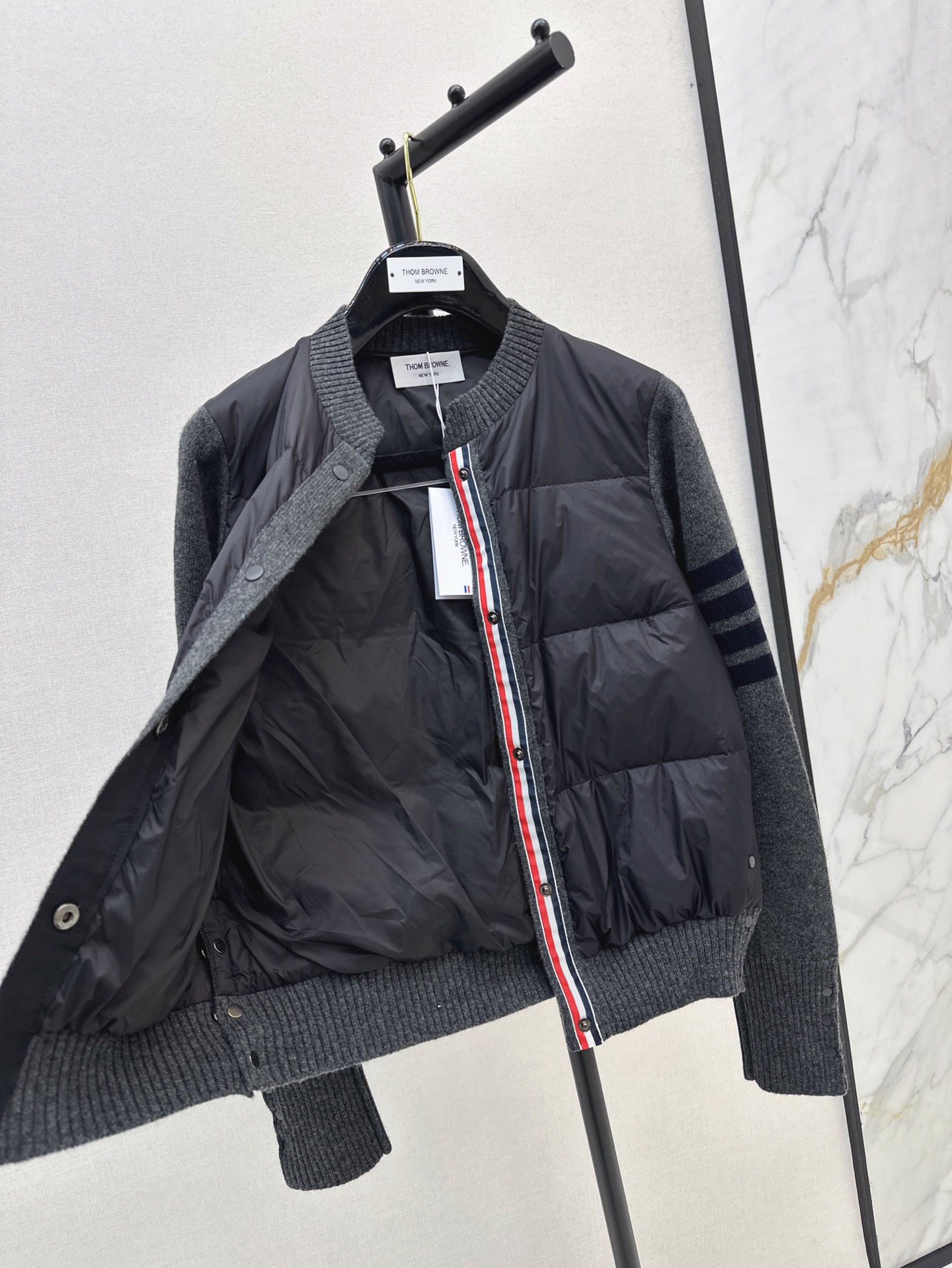 Thom 26fw wool contract down jacket
