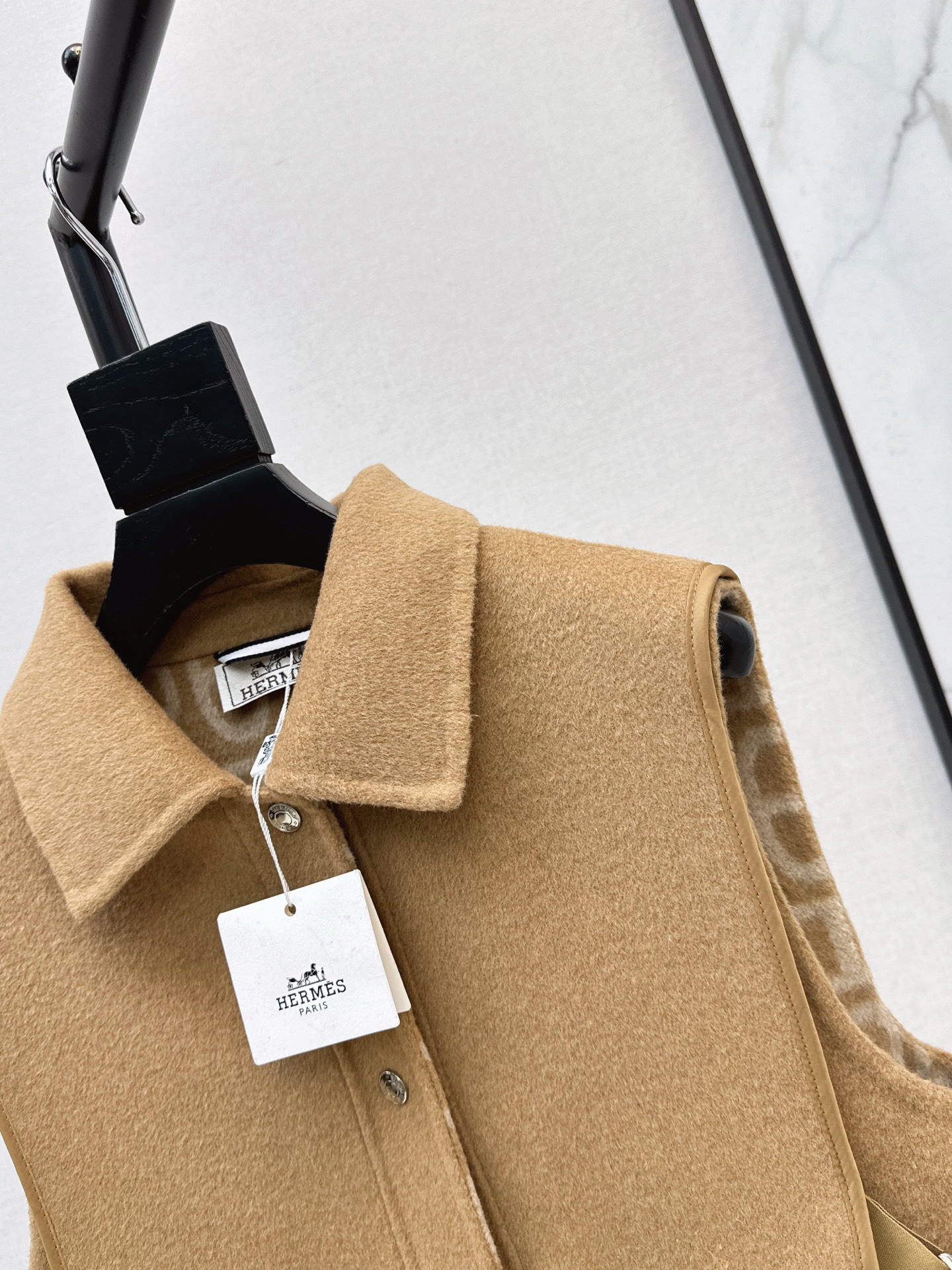 Her 26fw cashmere vest jacket