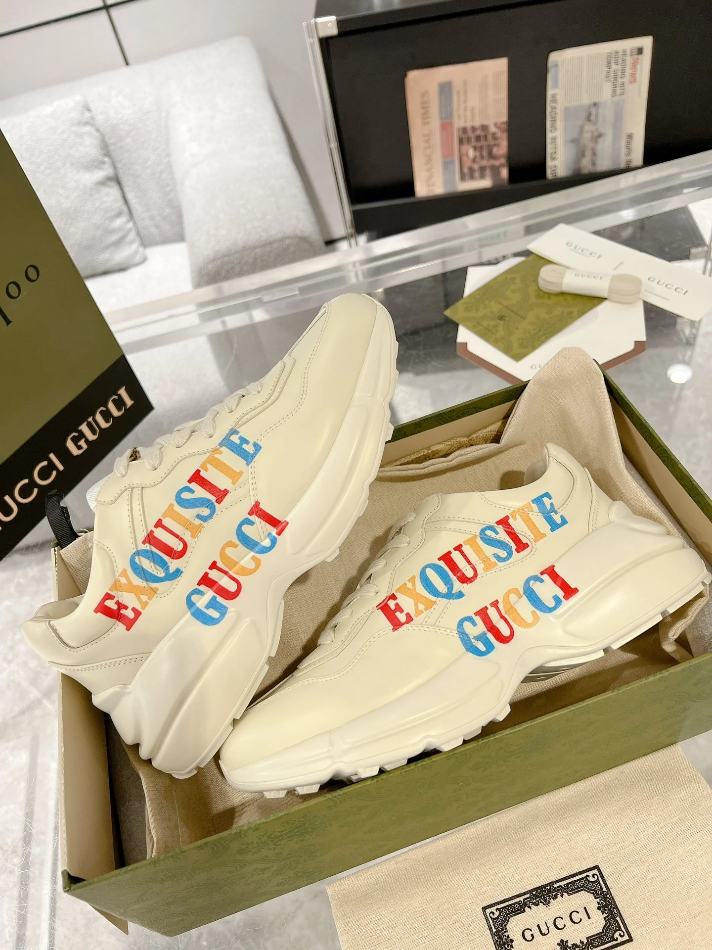 Gucc 25fw dad's shoes