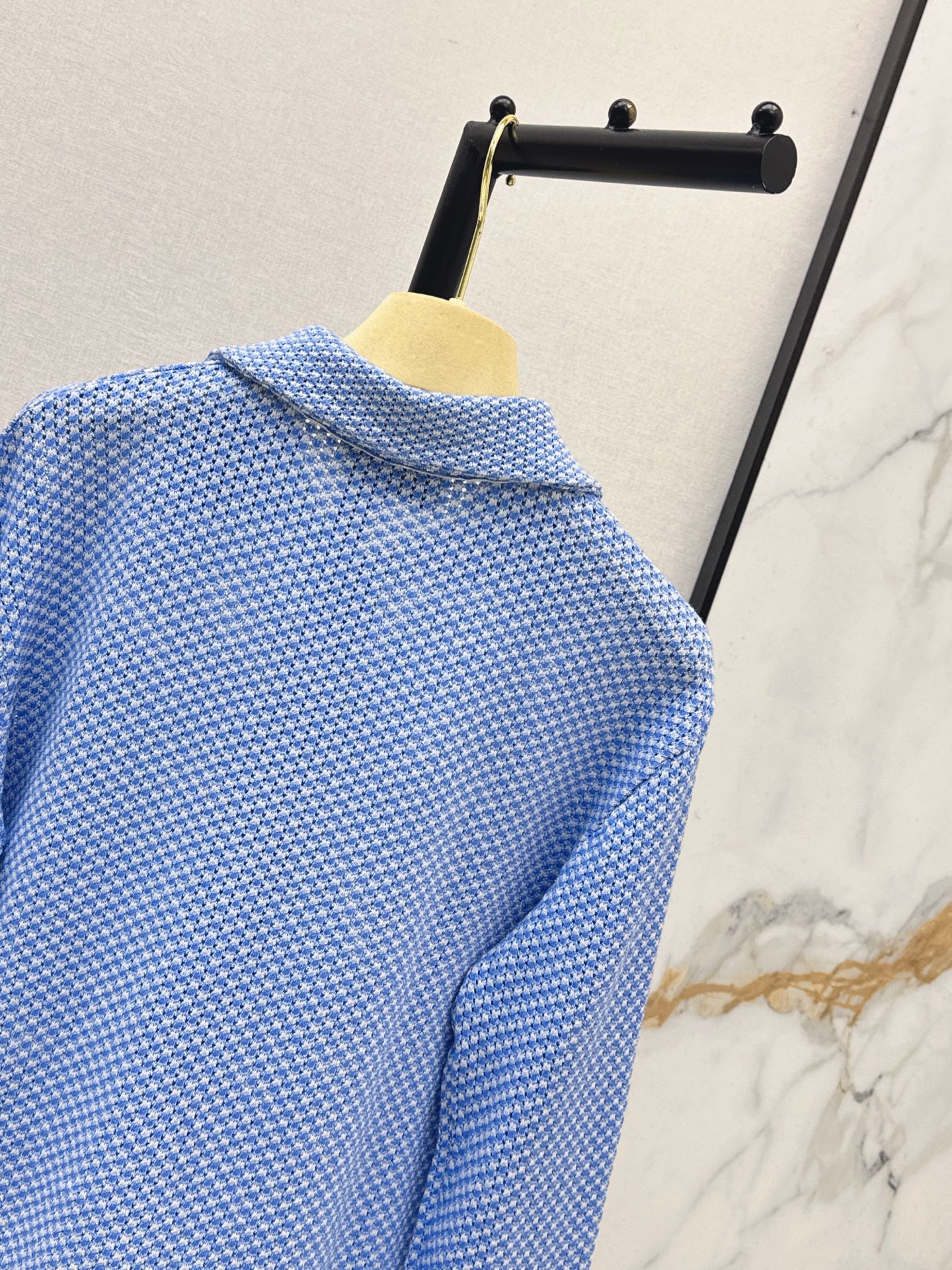Miu 26fw check cardigan jacket