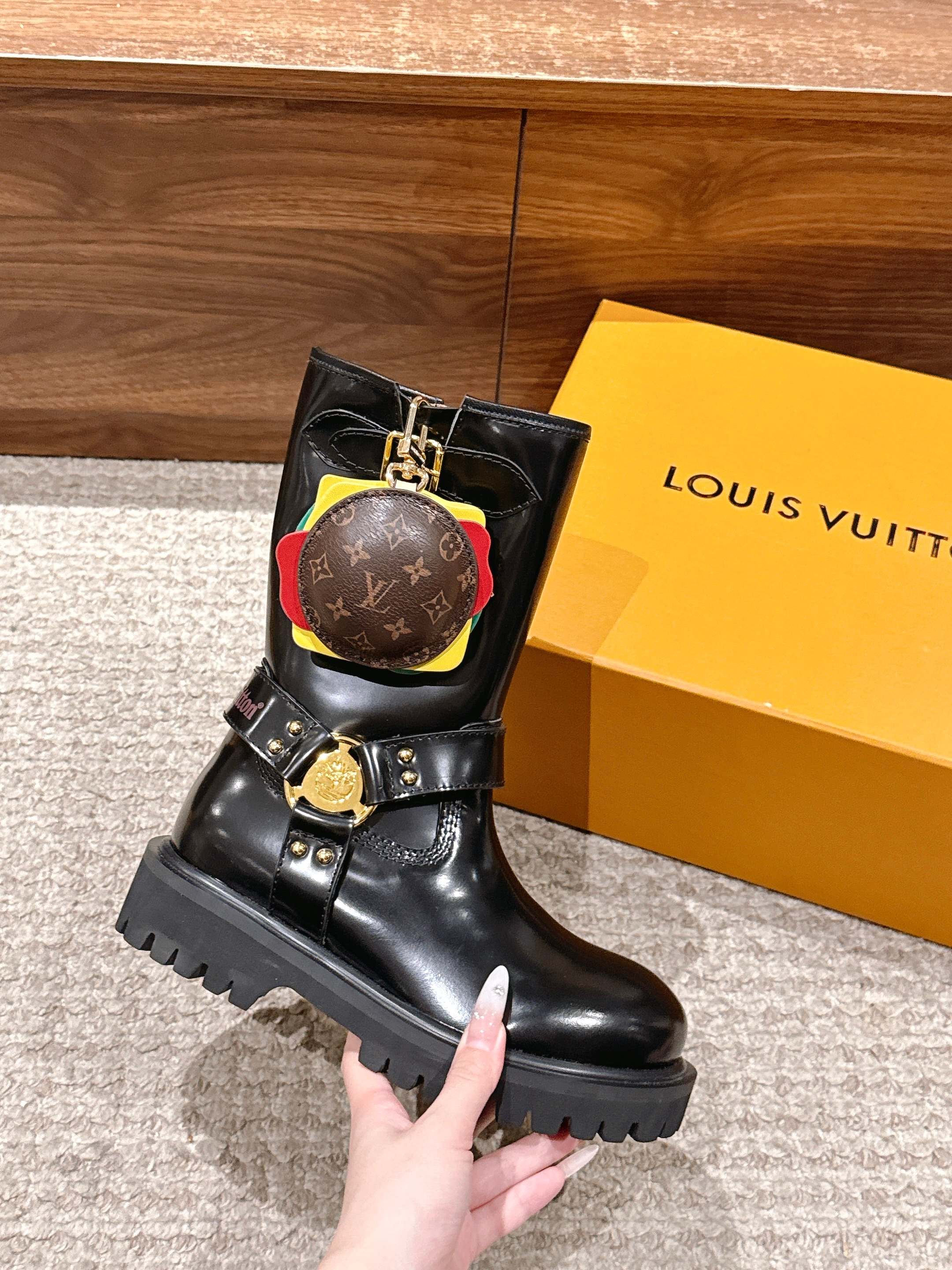 Loui 25fw biker boots