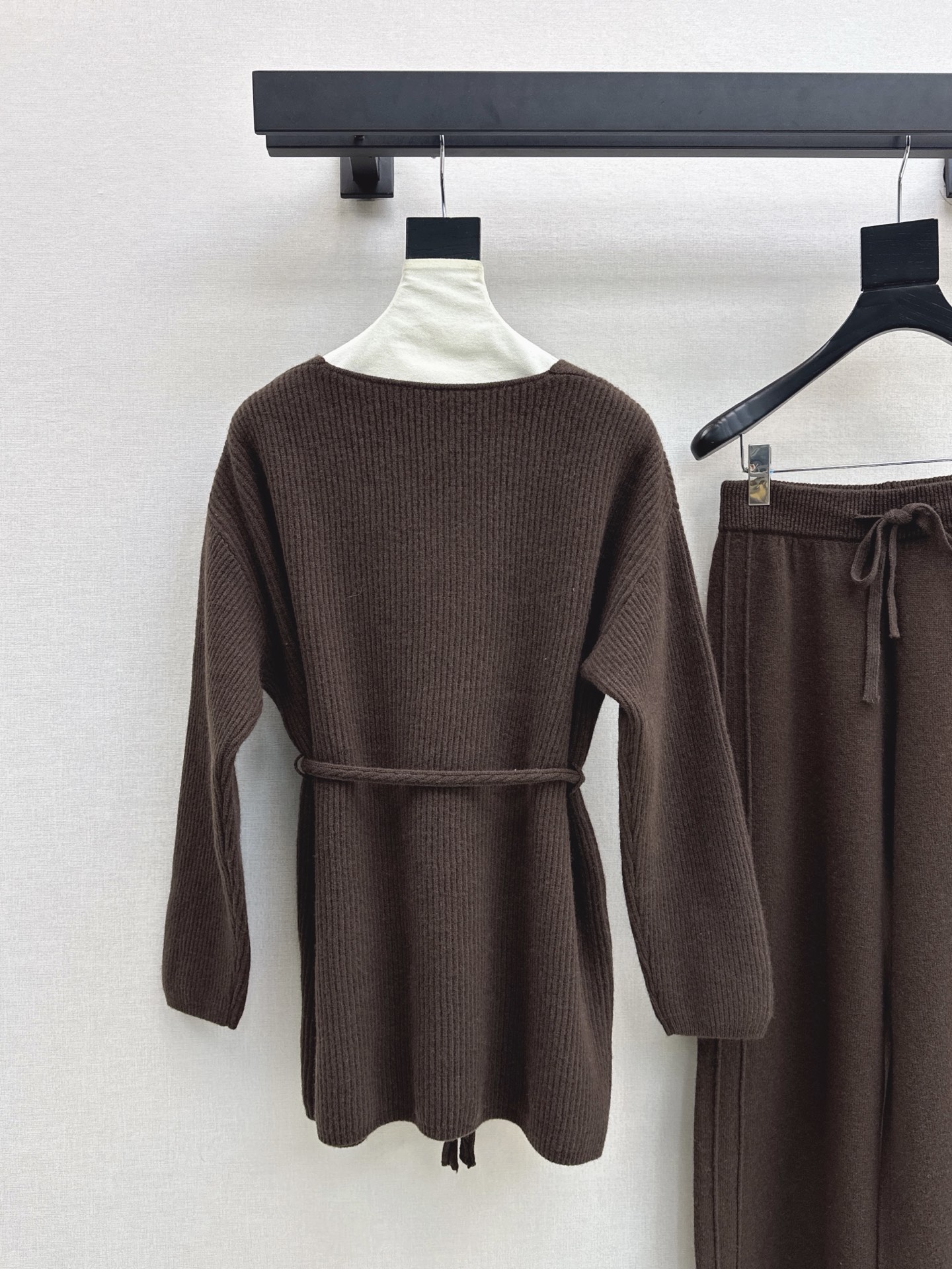 Brun 26fw wool sweater pants sets
