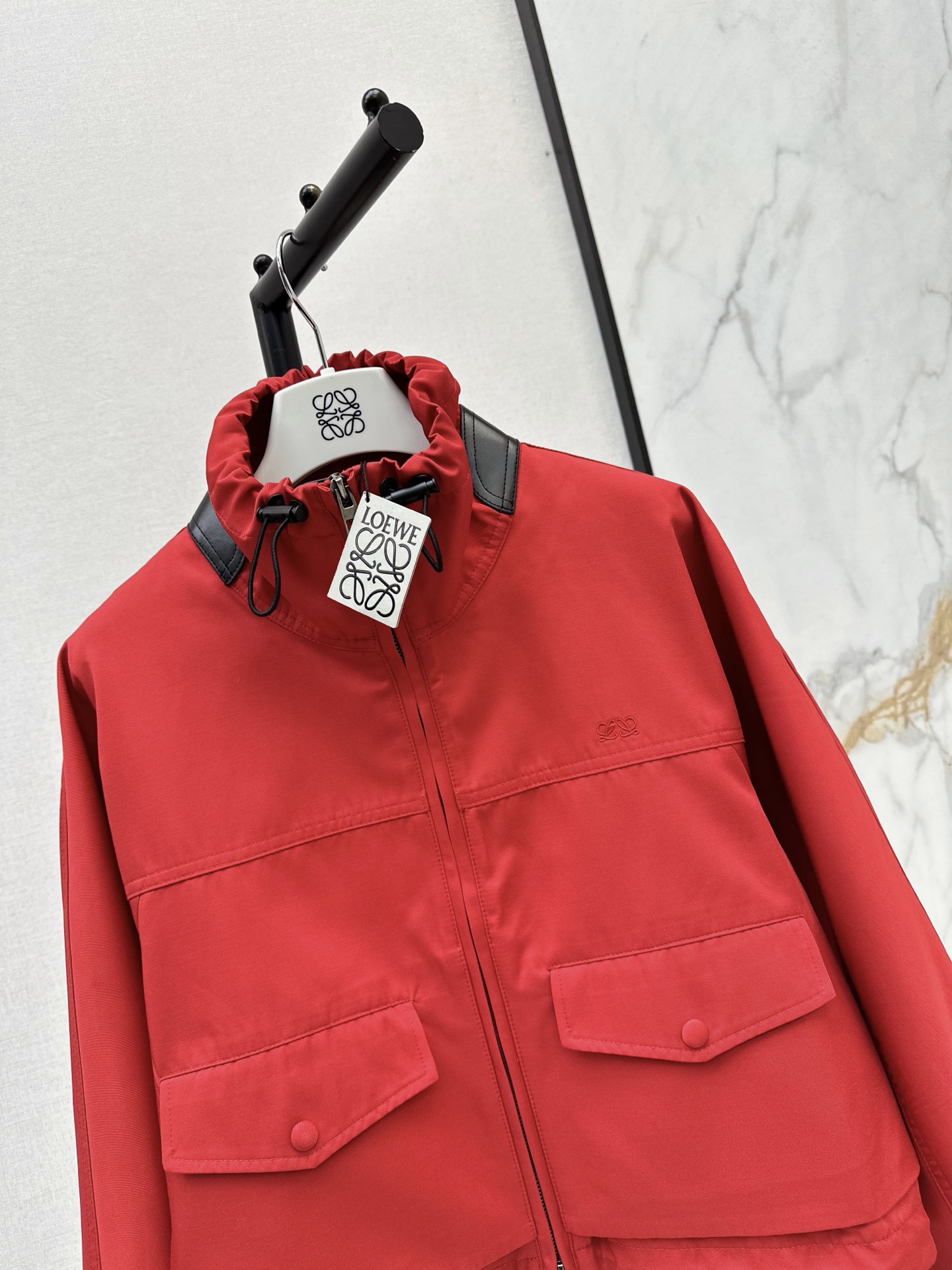 Loe 26FW Cropped Denim Jacket
