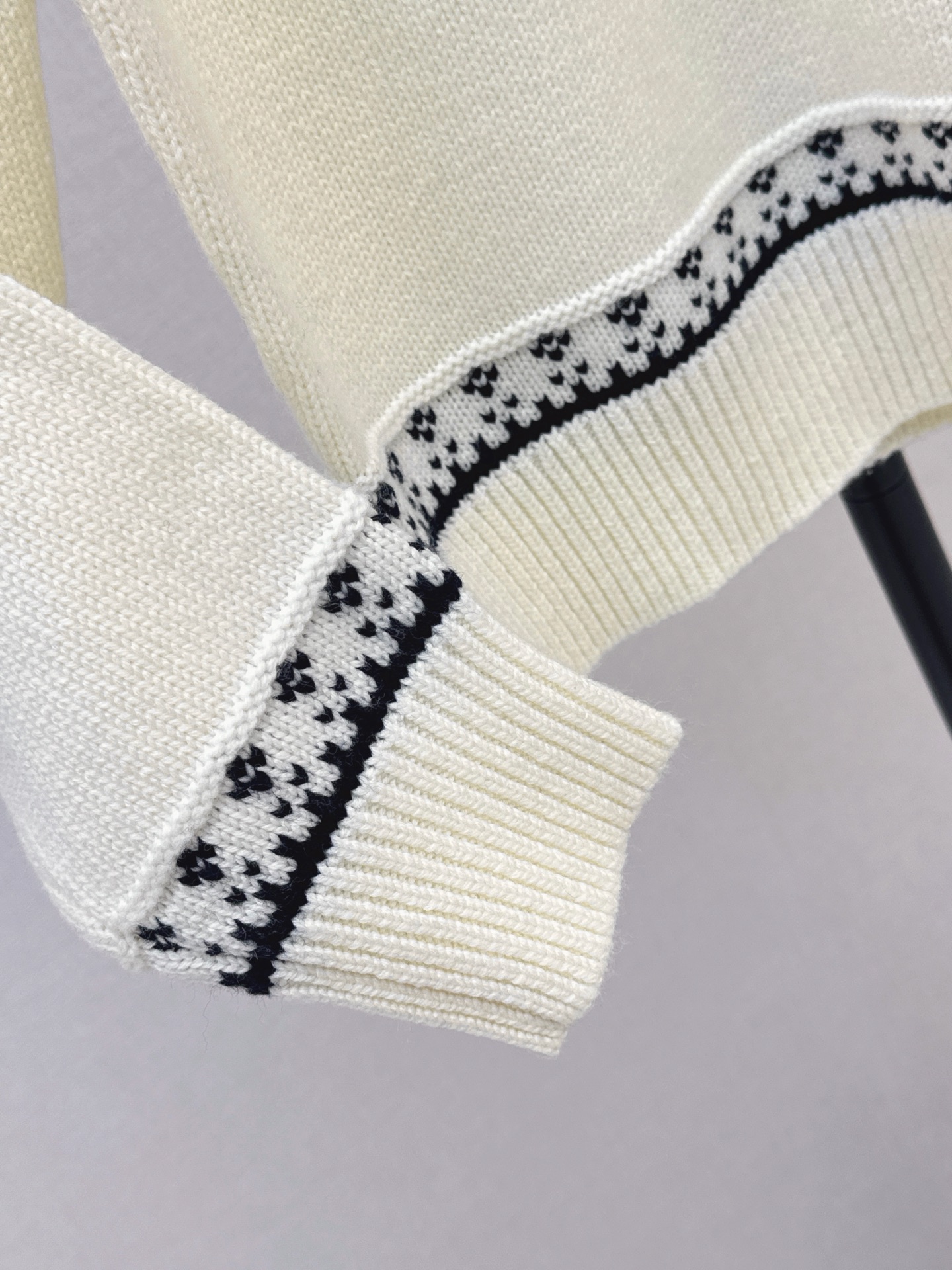 CD 26fw fair isle sweater