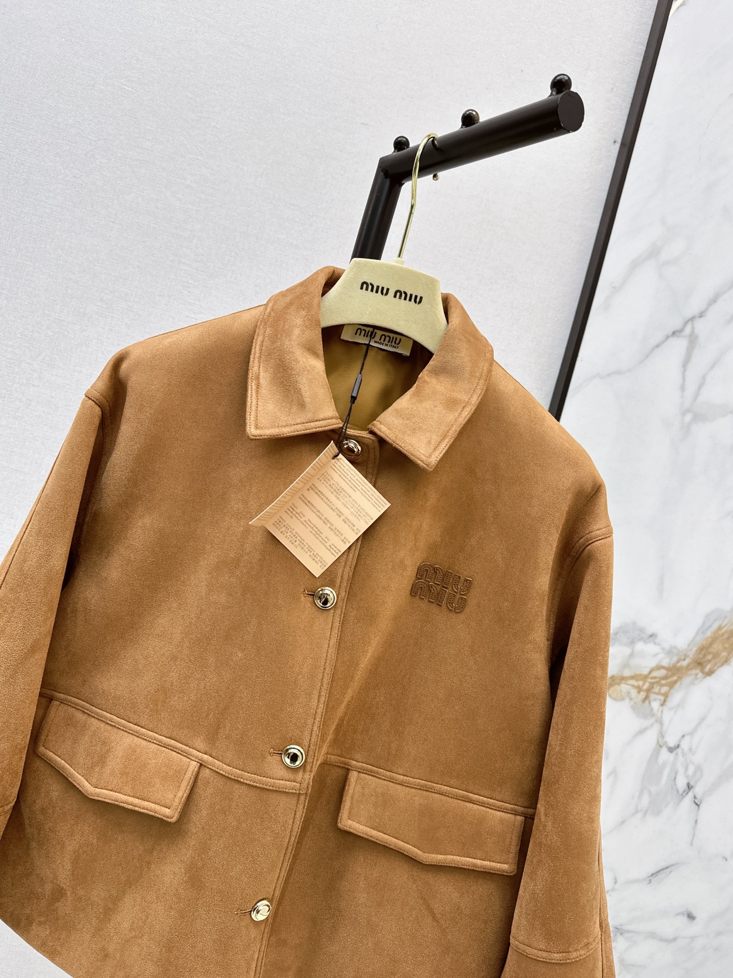 Miu 26fw collared jacket