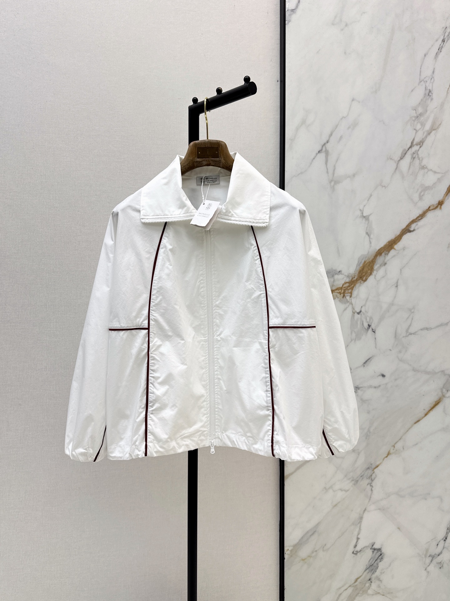 Brun 26ss zipper jacket