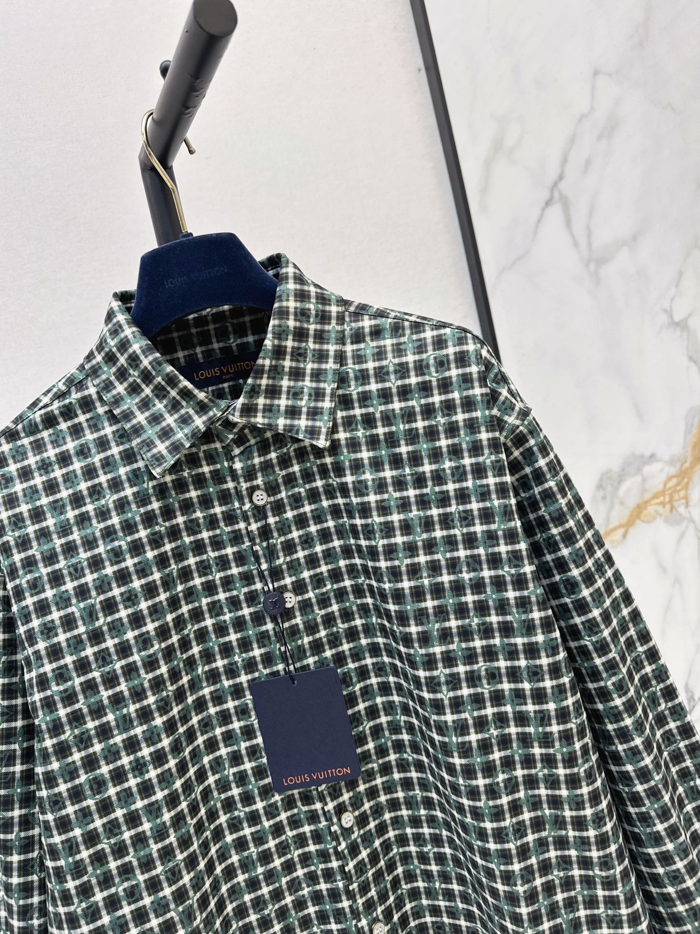 Loui 26fw check shirt