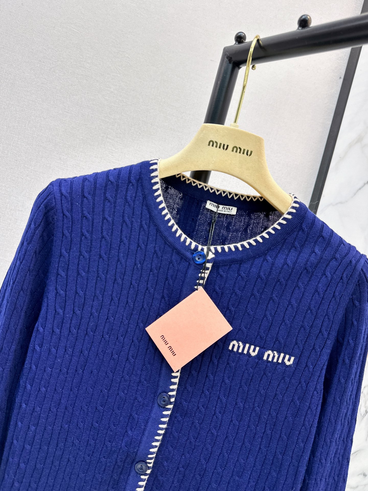 Miu 26fw knit cardigan