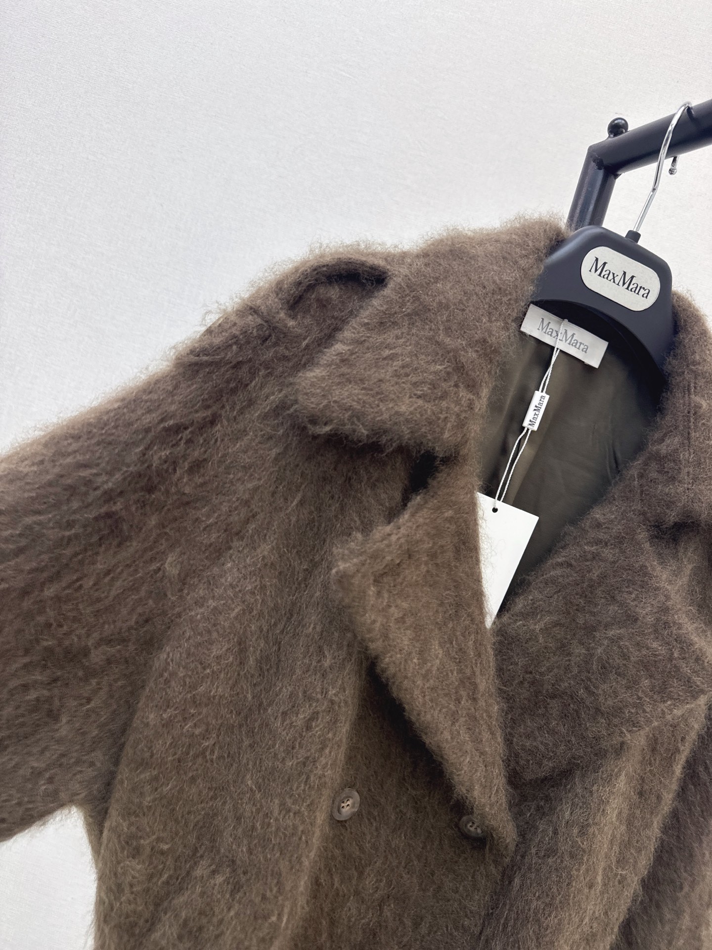 Max 26fw belted woolen jacket