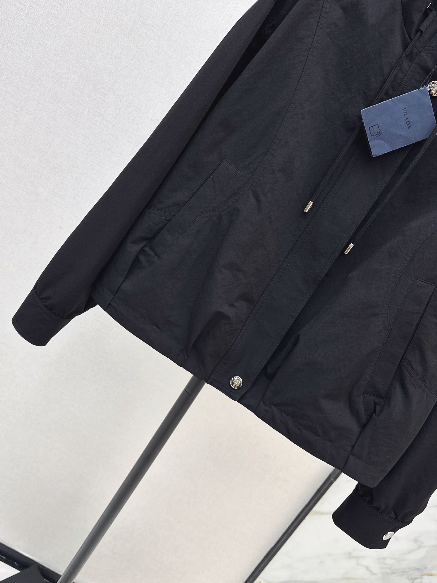Pra 26fw stand collar jacket