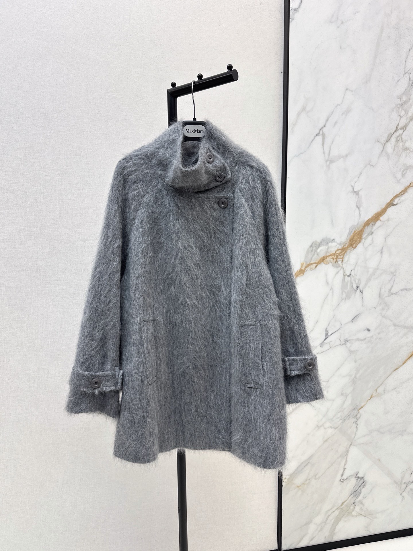 Max 26fw wool overcoats