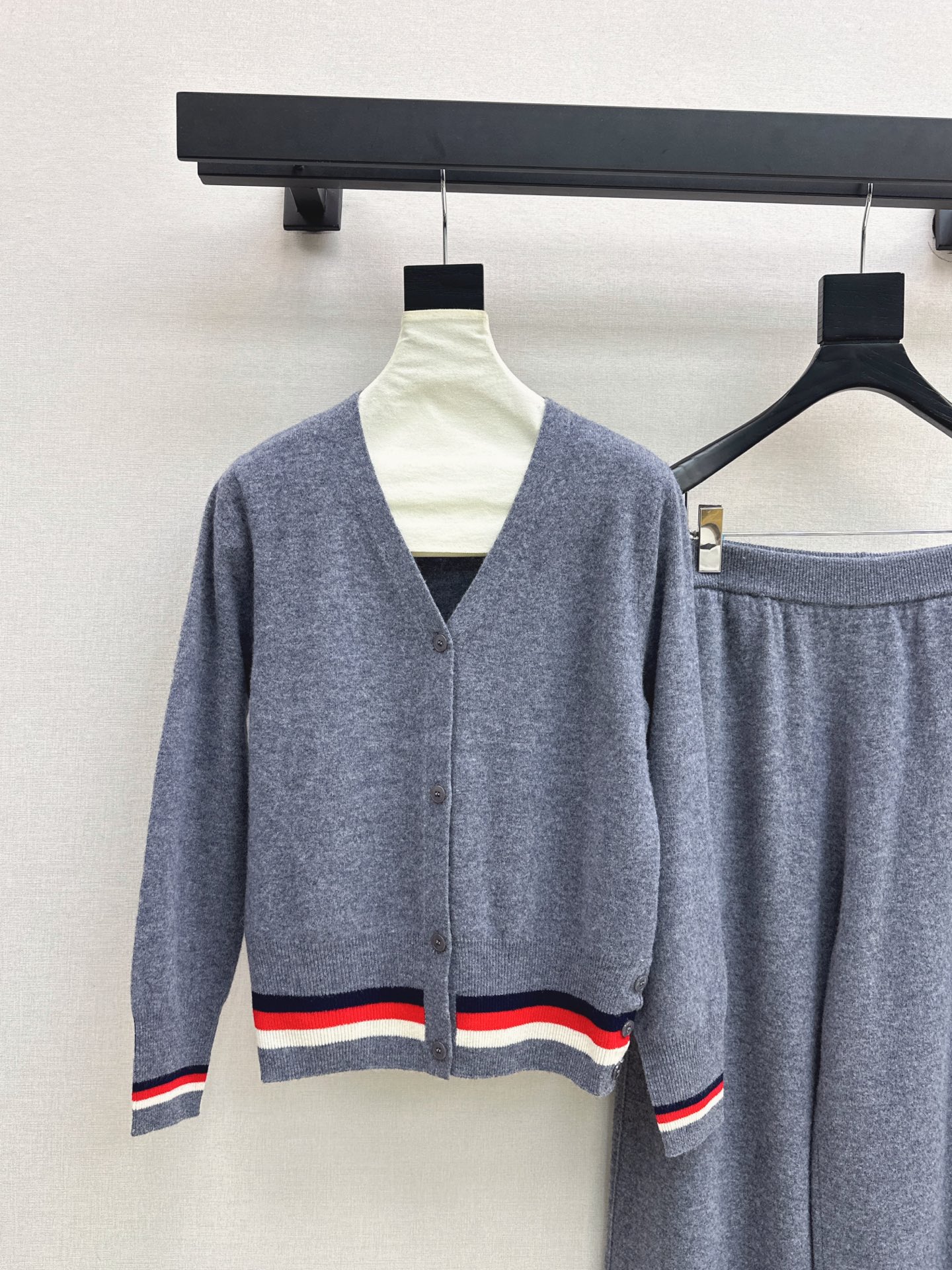 Thom 26fw wool cardigan pant sets