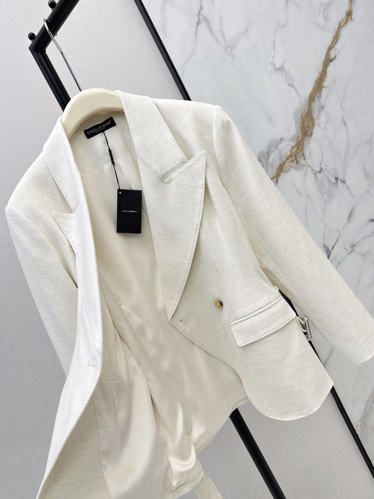 Dolc 26fw belted blazer