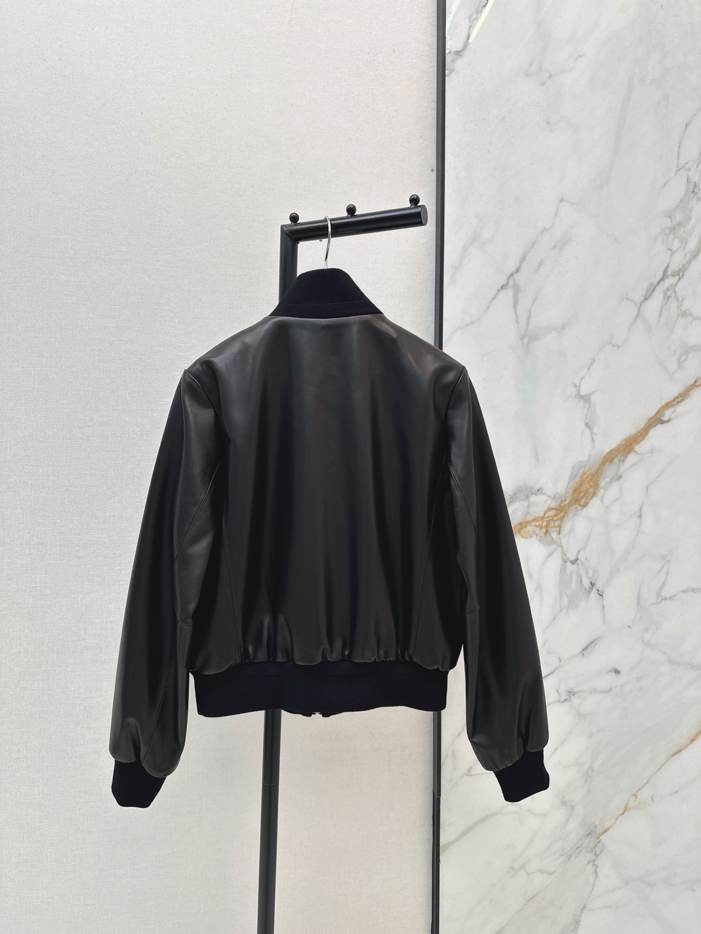 Loe 26fw leather jacket