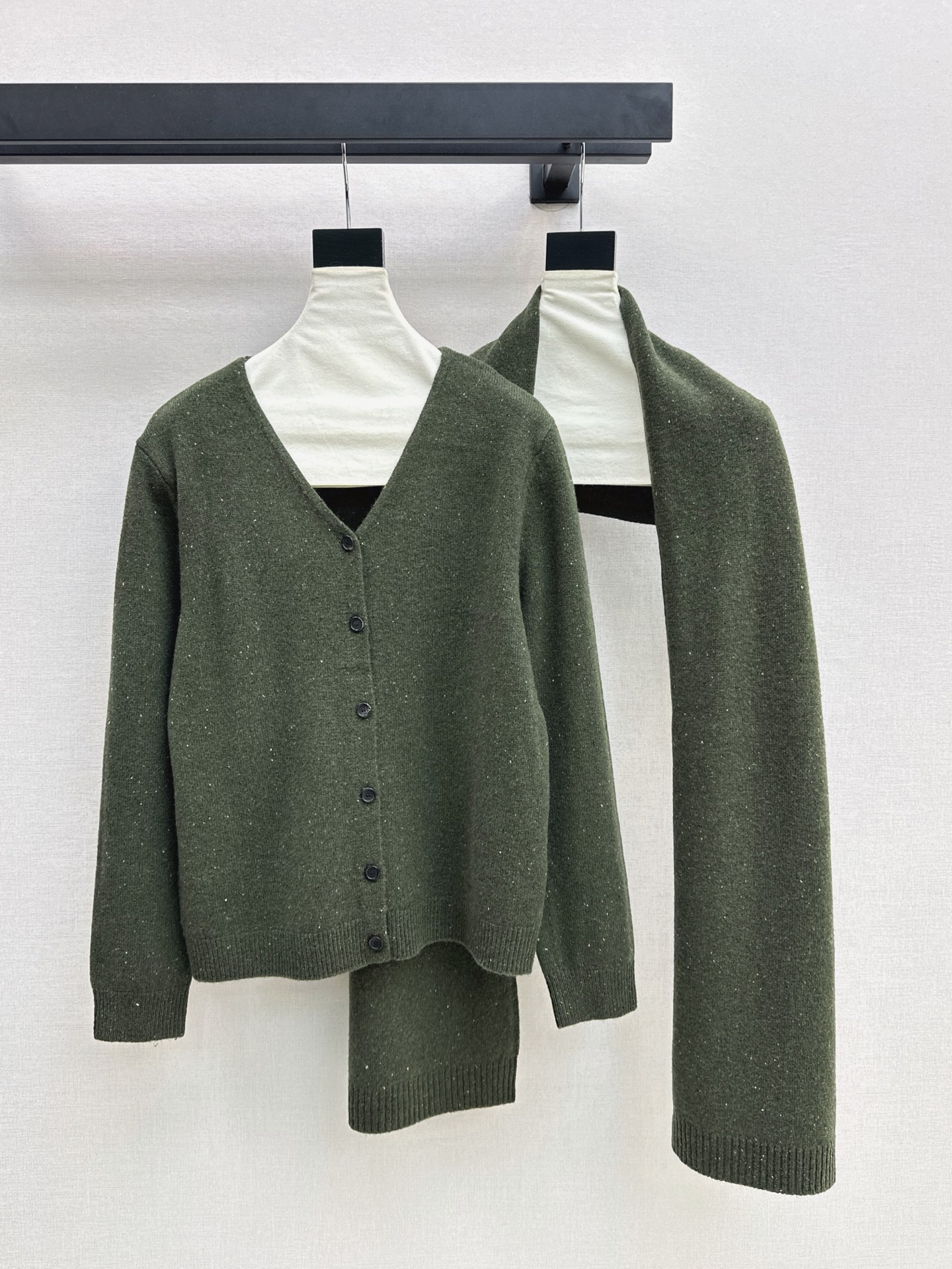 Row 26fw knit shawls cardigan sets