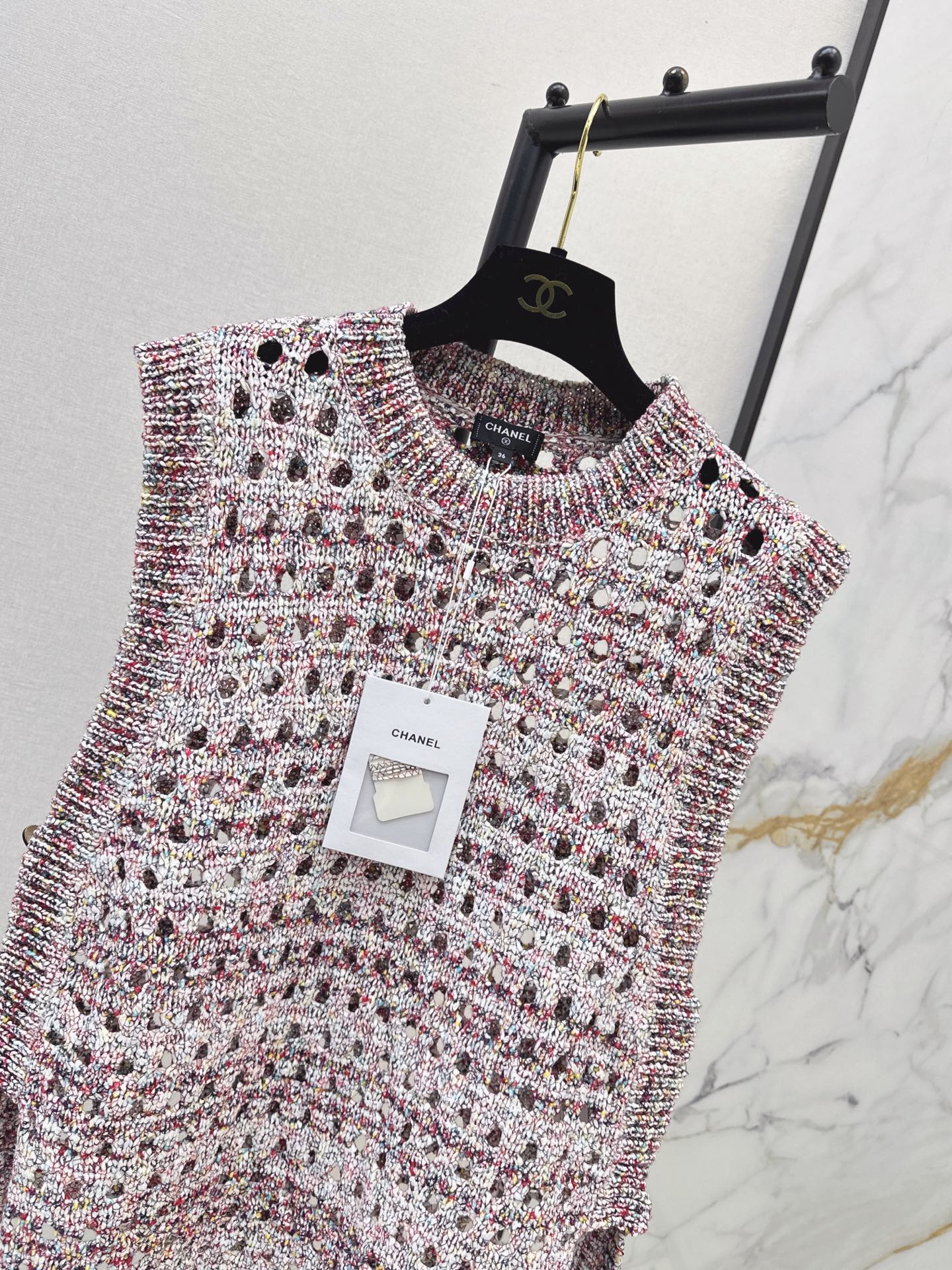 Chan 26fw hollow vest