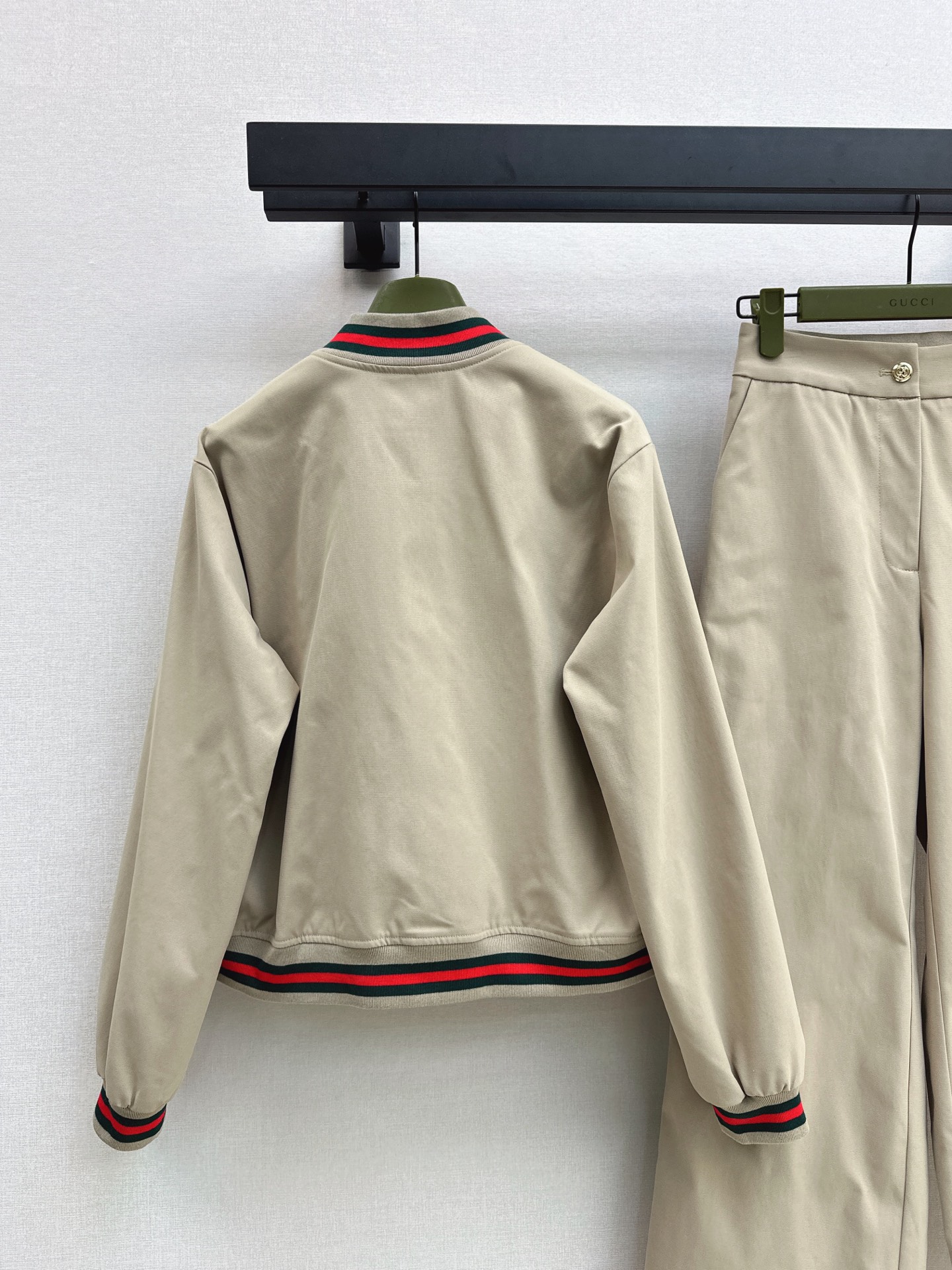 Guc 26fw zipper jacket pants sets