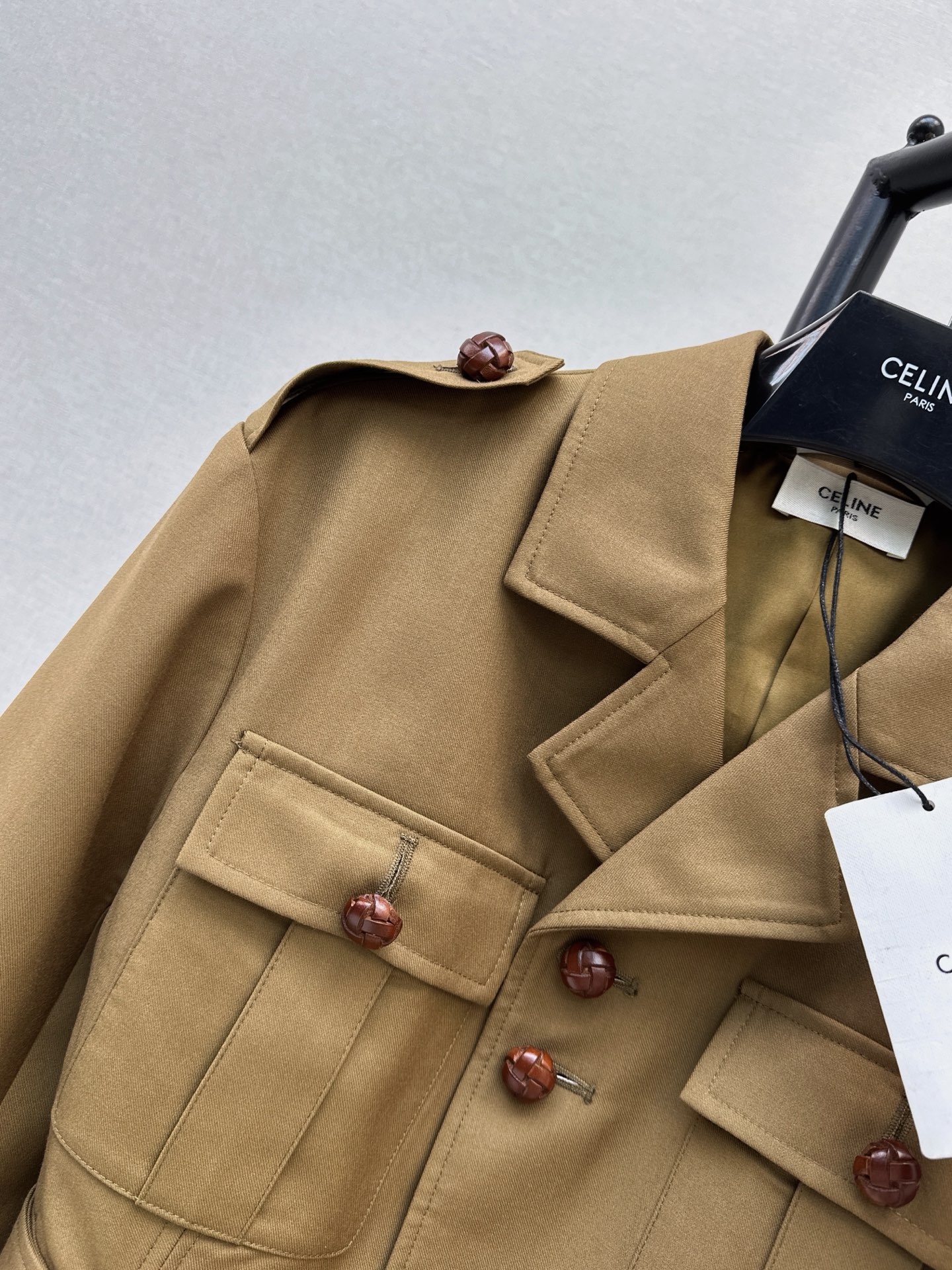 Celi 26fw belted jacket