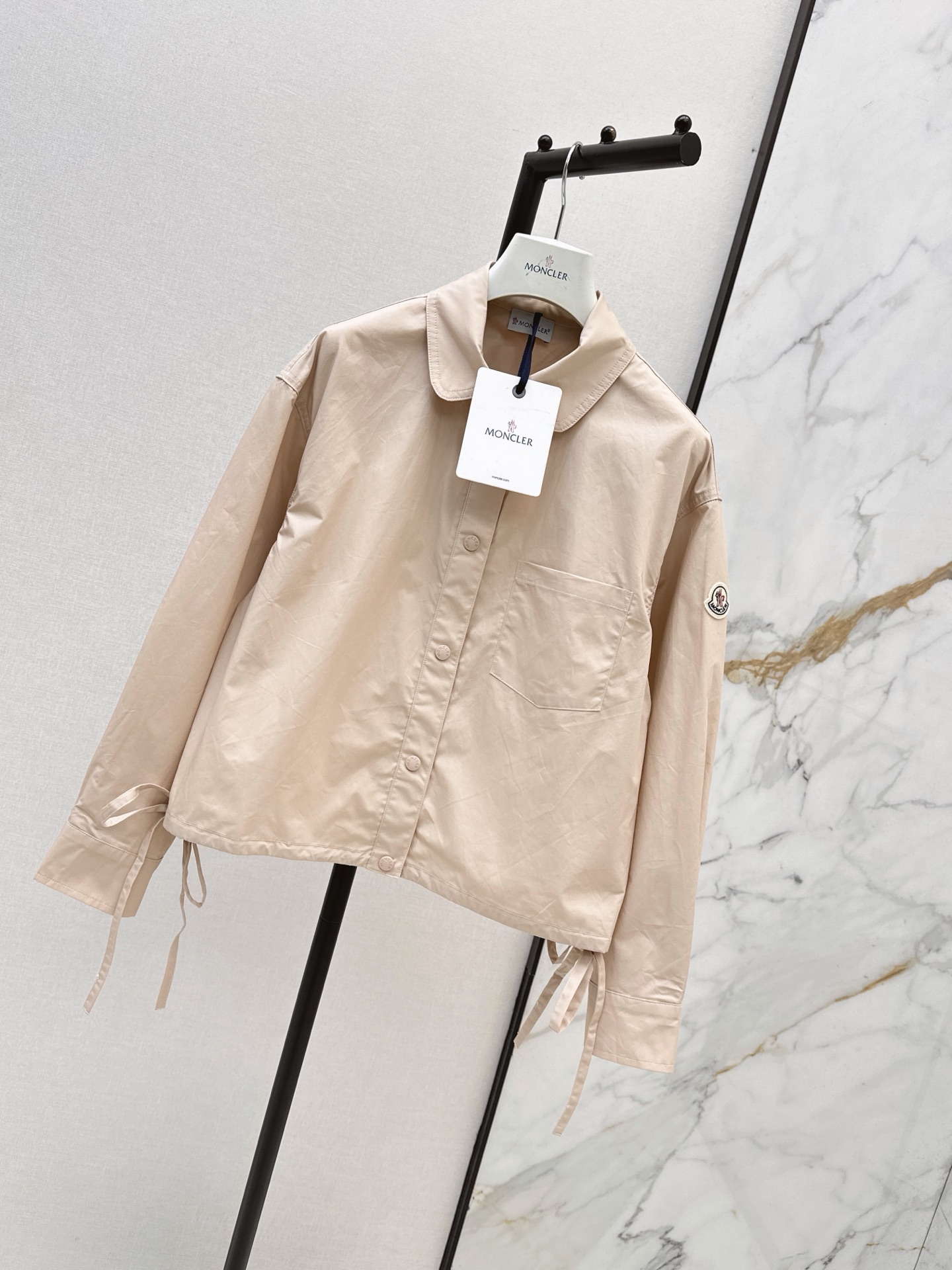 Monc 26fw drawstring jacket