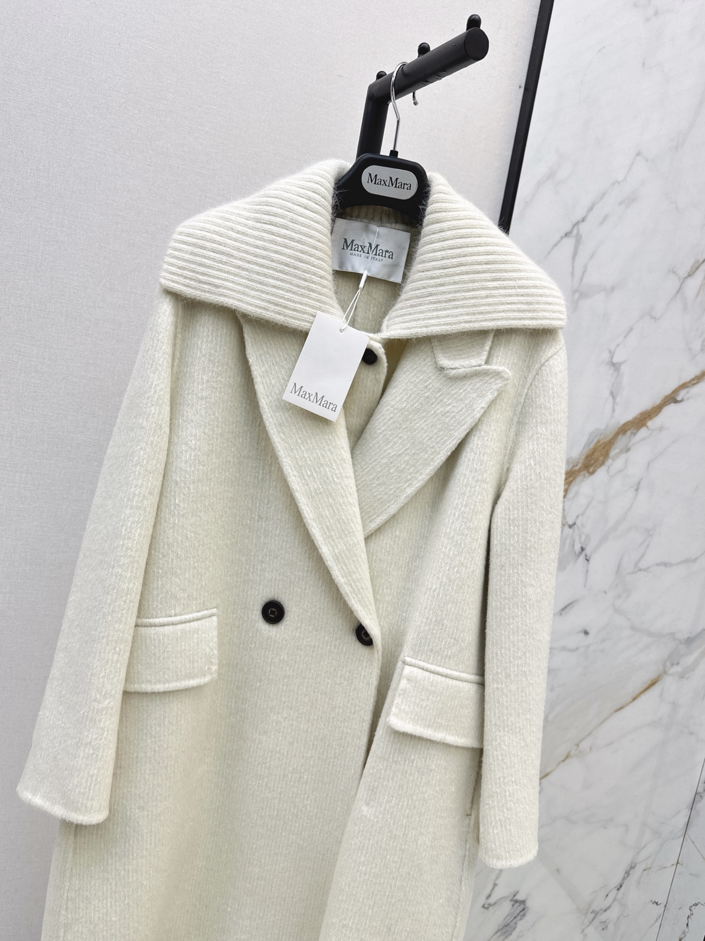 Max 26fw cropped vest overcoats sets