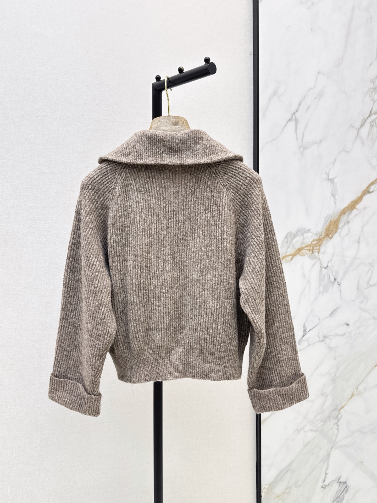 Brun 26fw wool cardigan