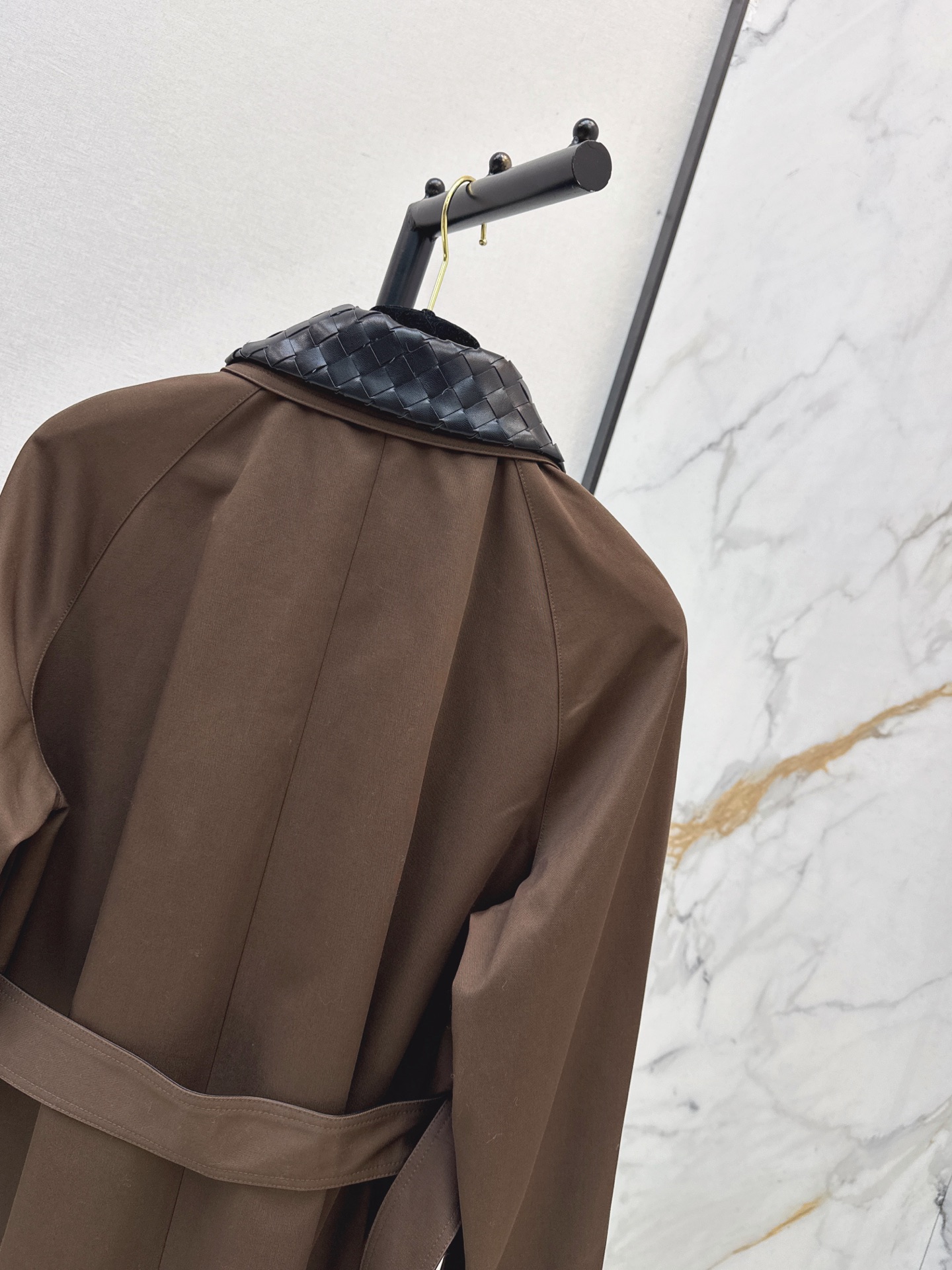 Bott 26fw woven collar trench coats