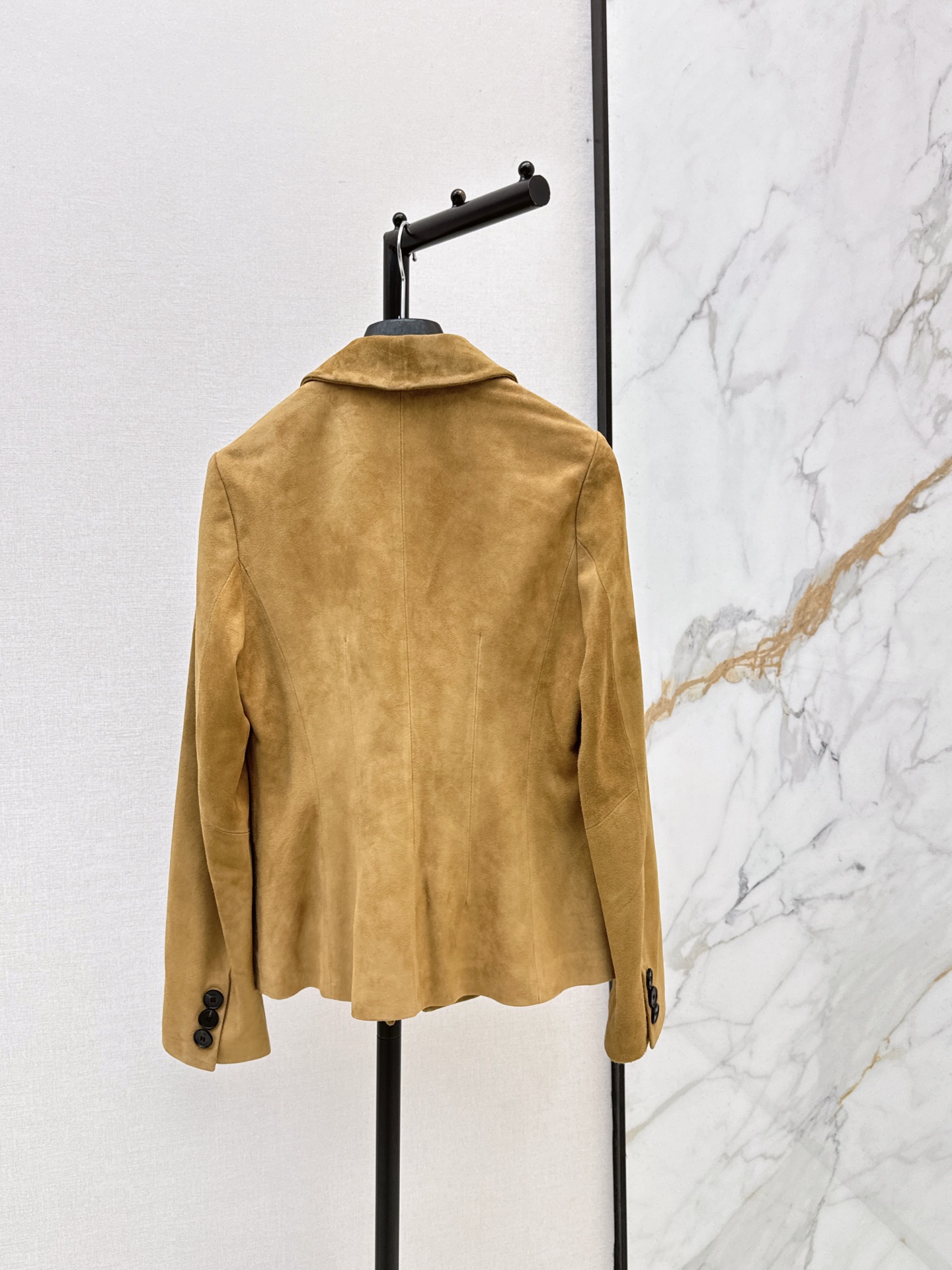 CD 26fw suede fleece embroidery blazer