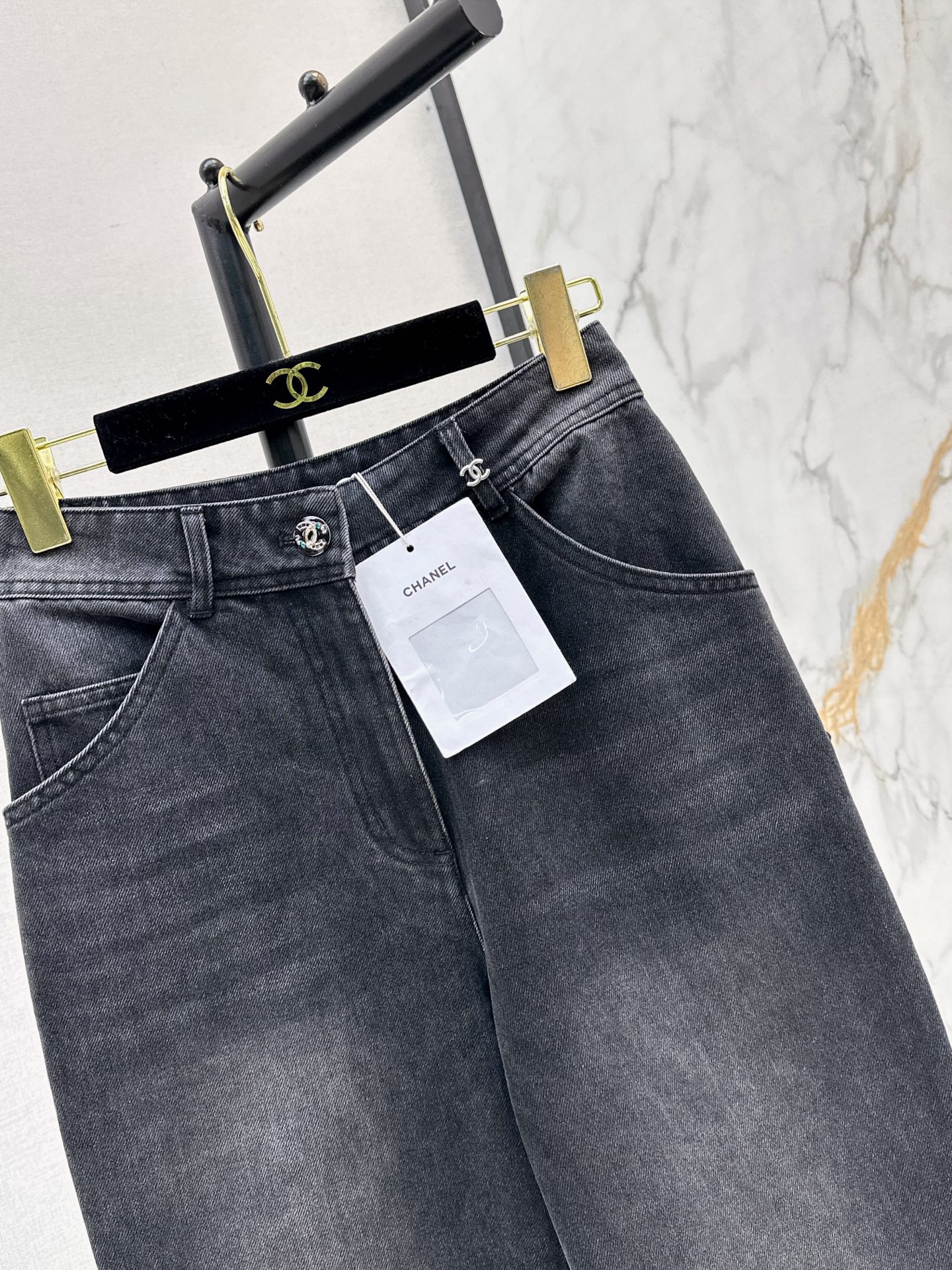 Chan 26fw straight-leg jeans