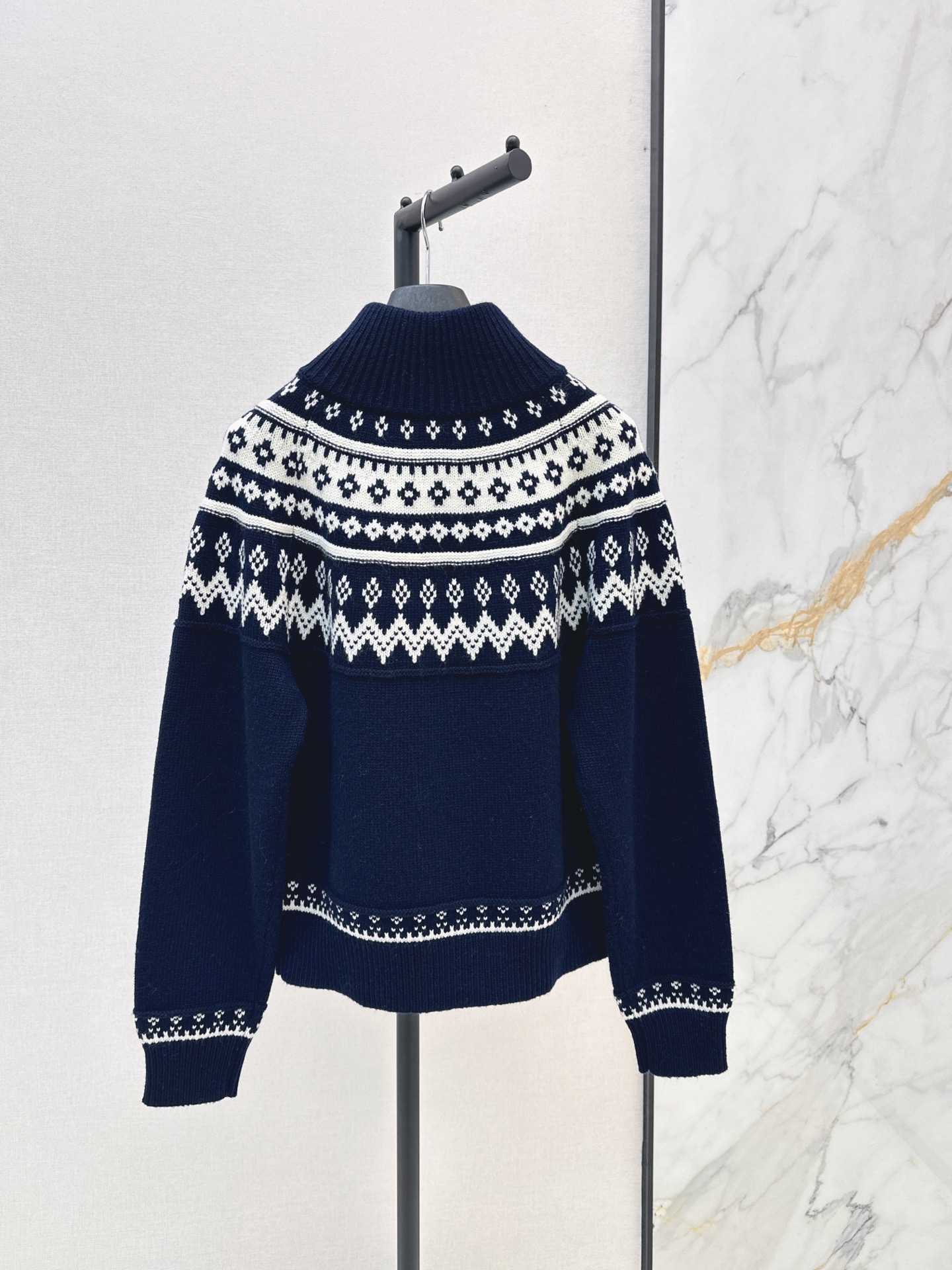 CD 26fw fair isle knit jacket