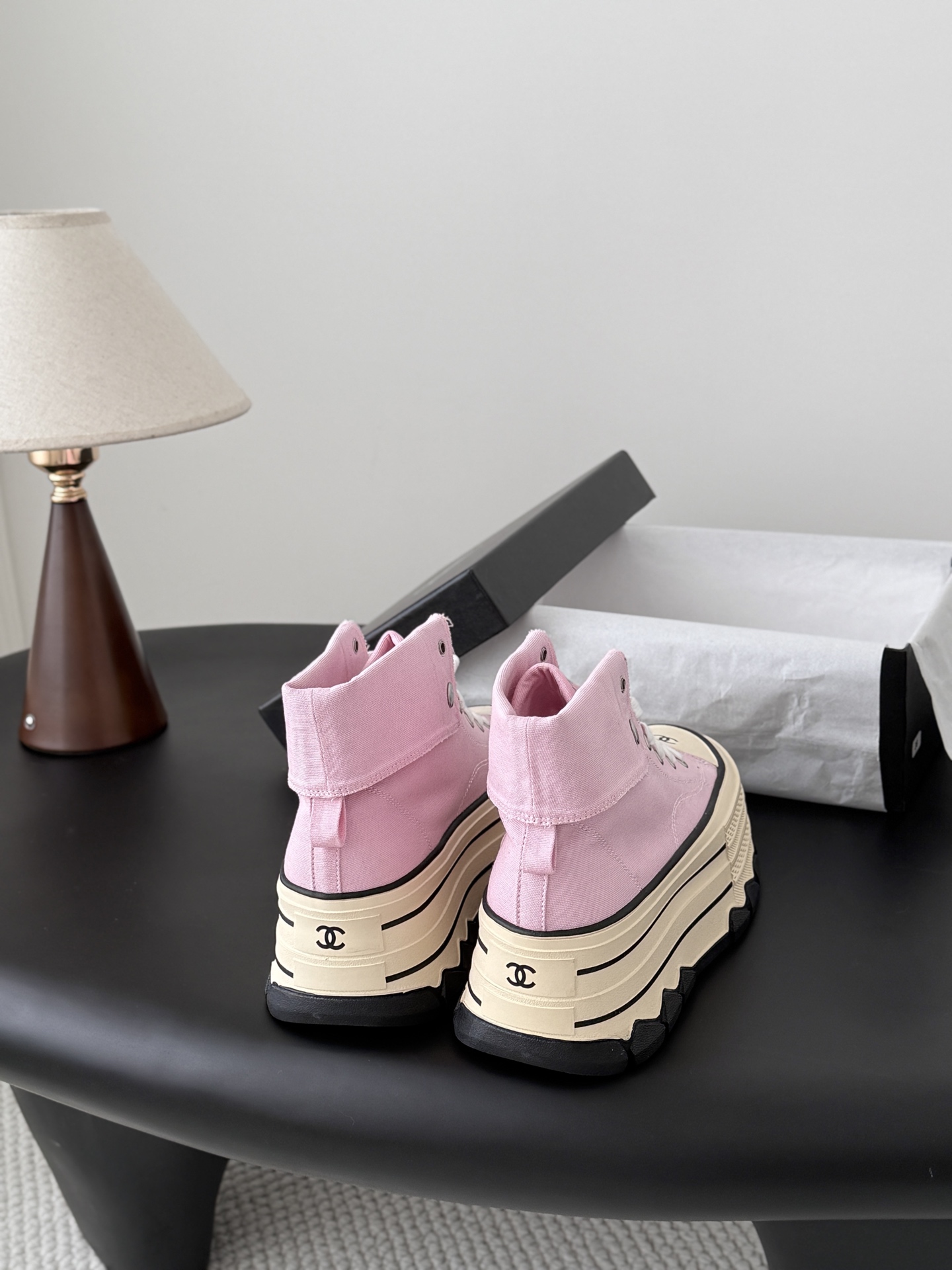 Chan 26ss thick canvas shoes