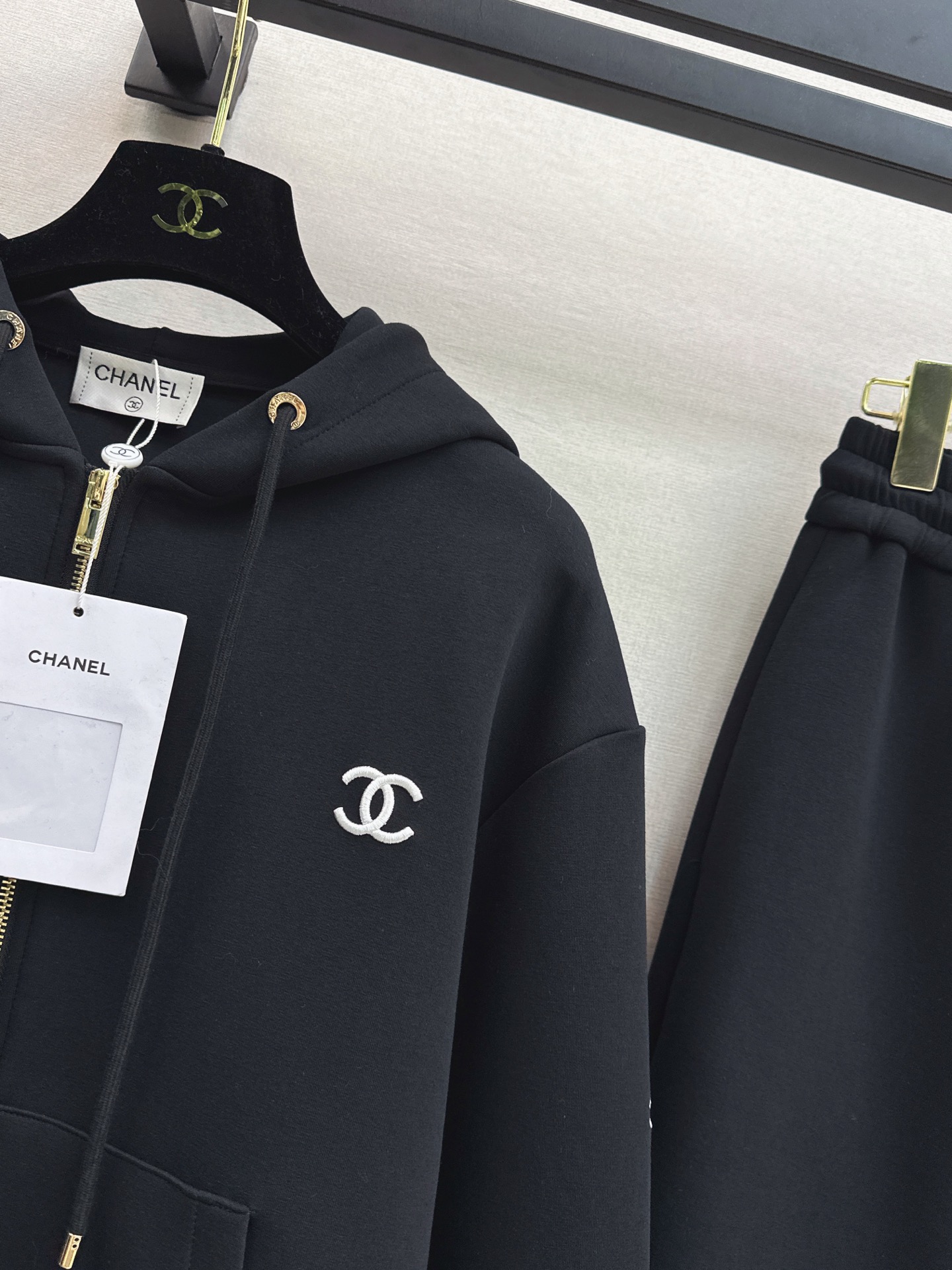 Chan 26fw hooded jacket pants sets