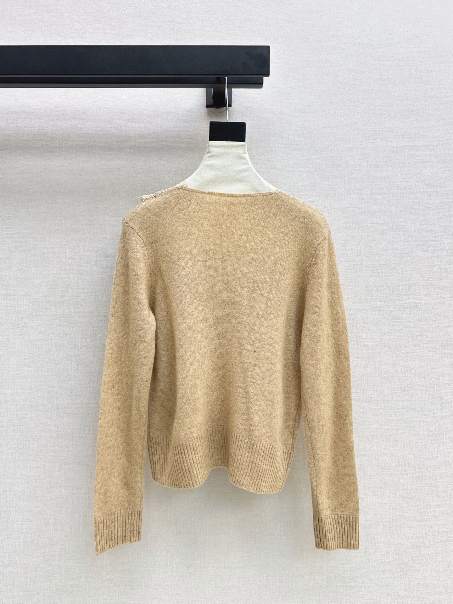 ES 26fw lace wool basic tee