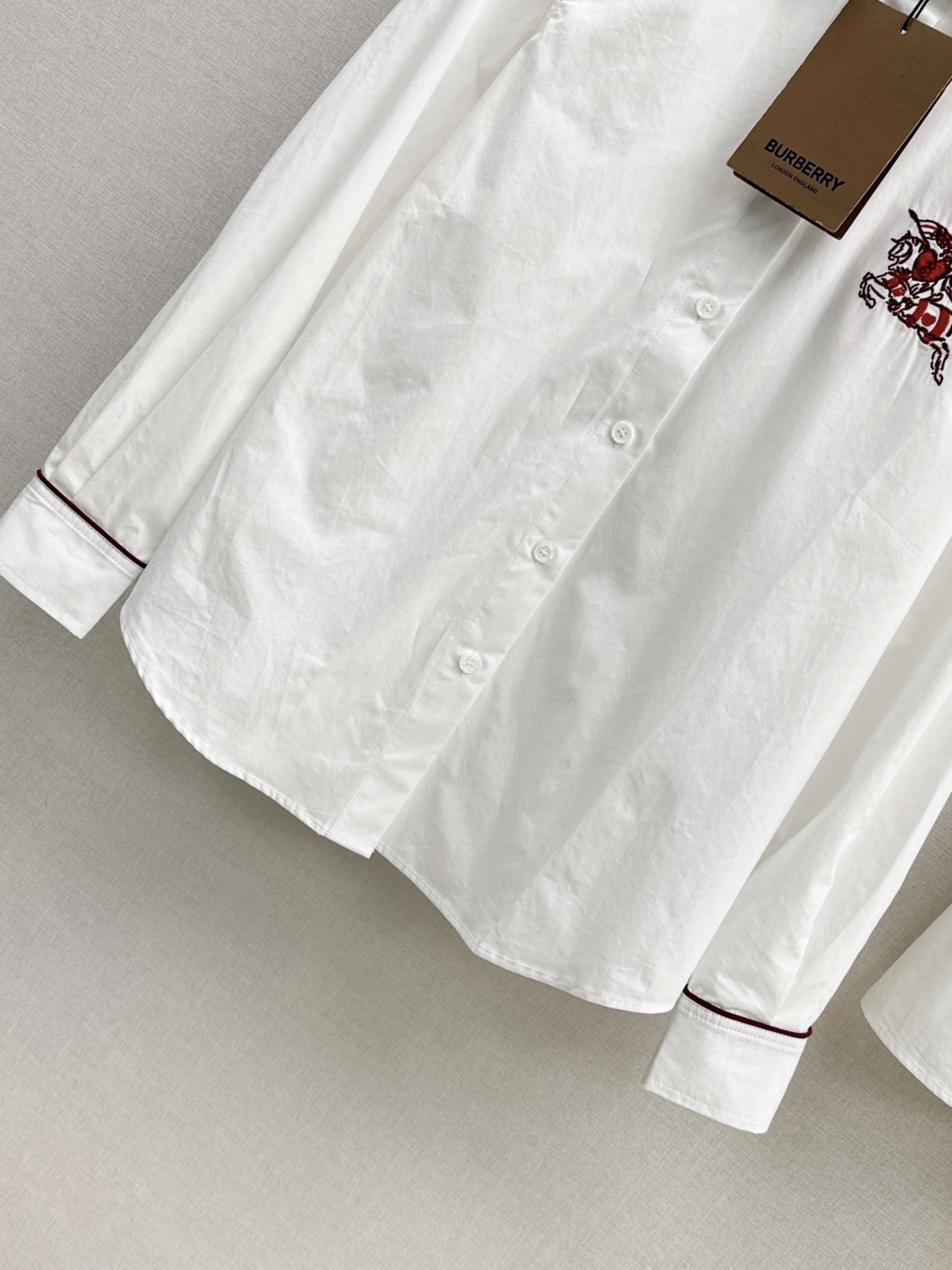 Burb 26fw embroidery shirt