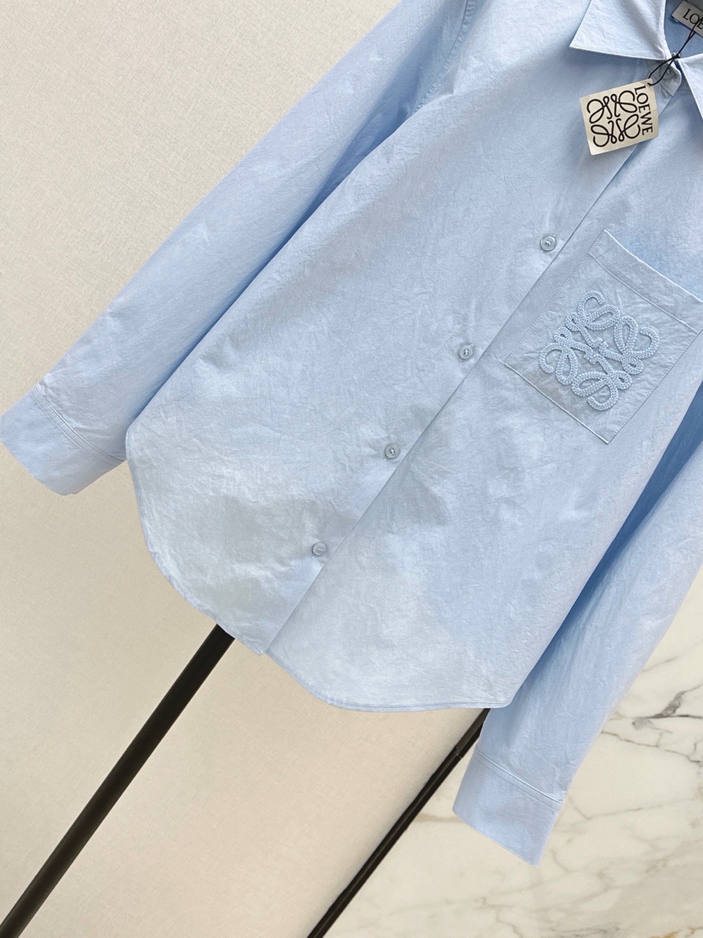 Loe 26ss embroidery shirt