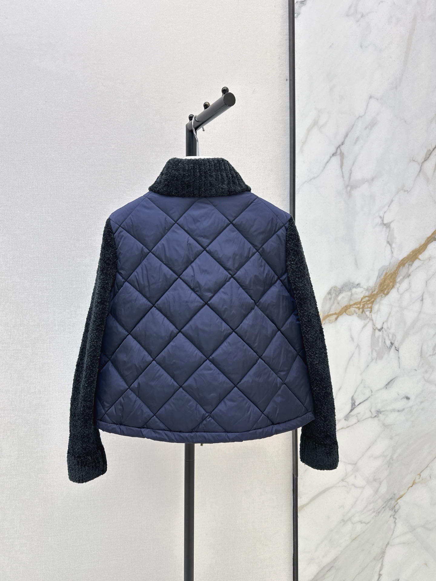 Monc 26fw knit contract down jacket