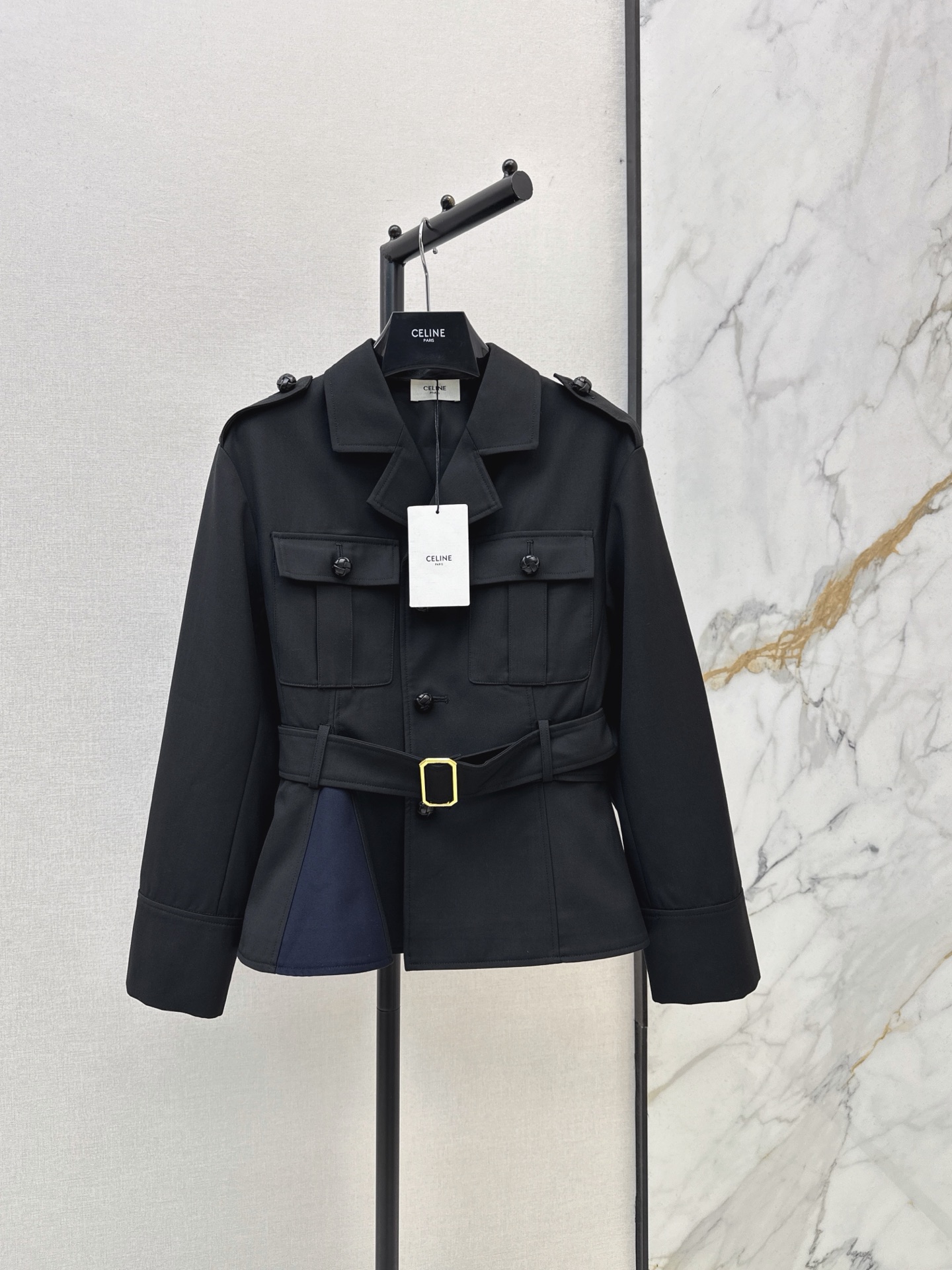 Celi 26fw belted jacket
