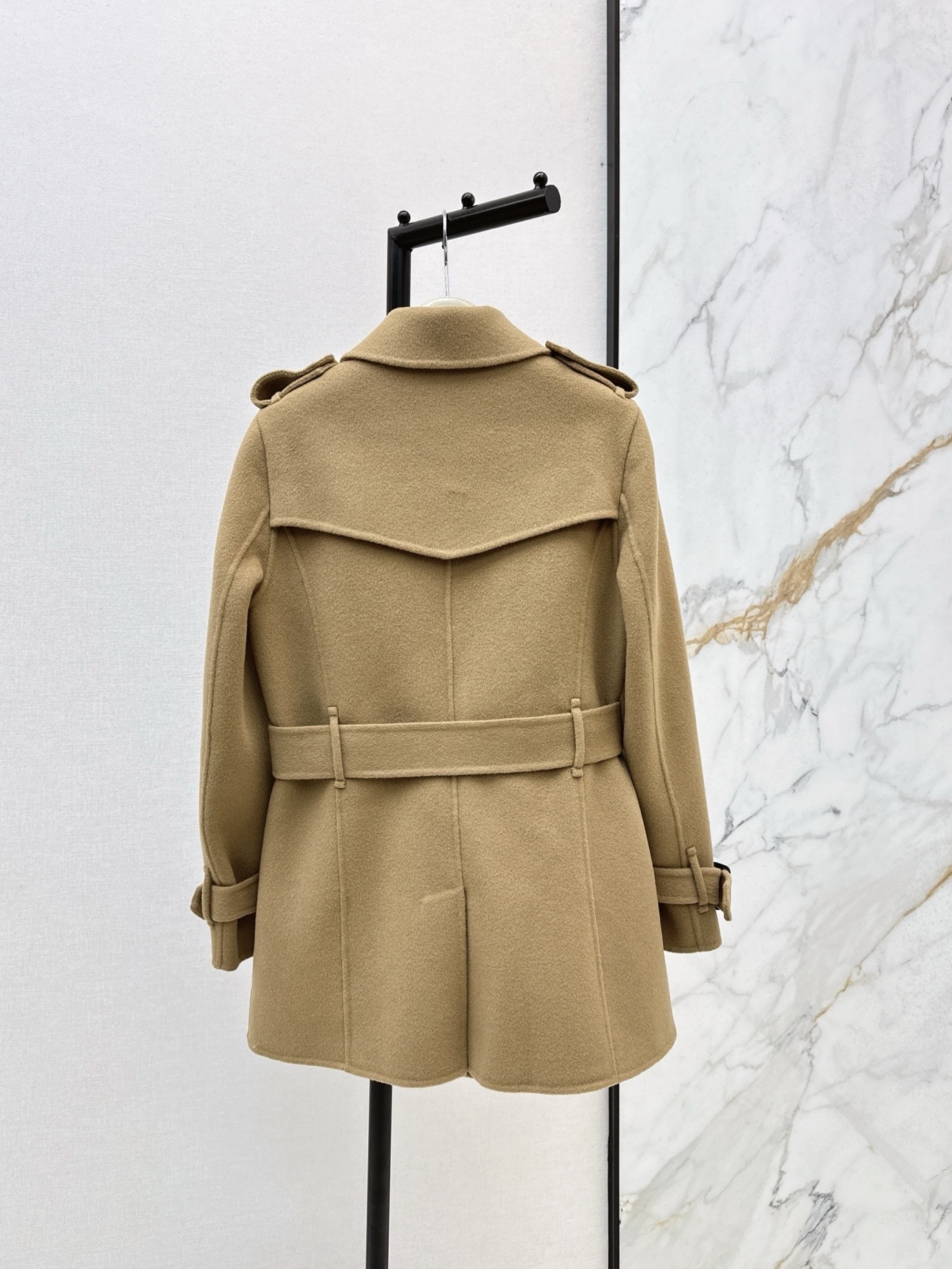 Bur 25fw double button trench coats