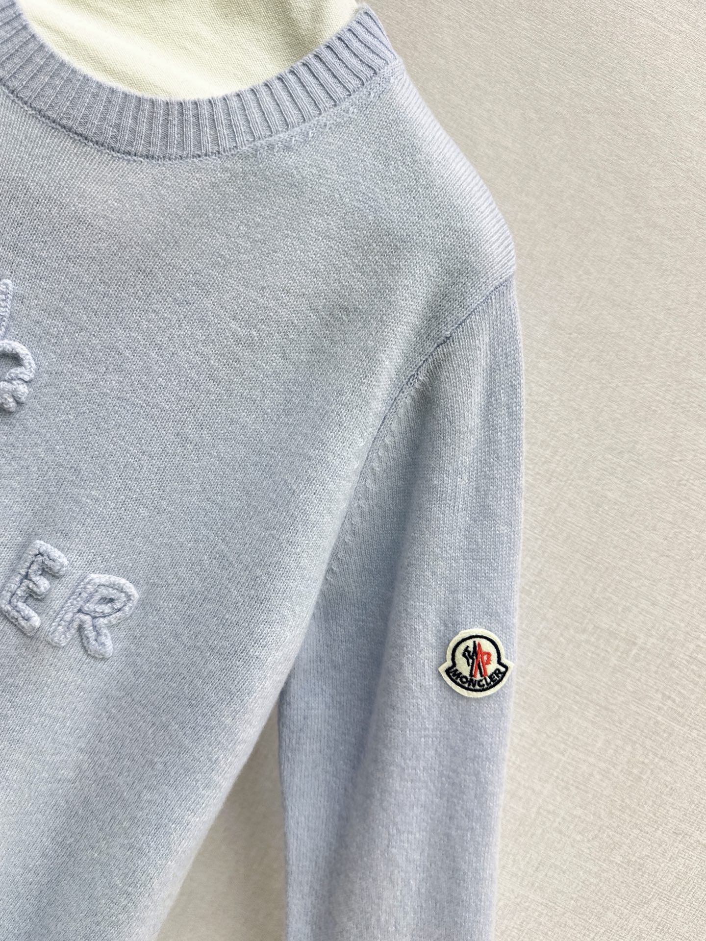 Monc 26fw embroidery knitwear